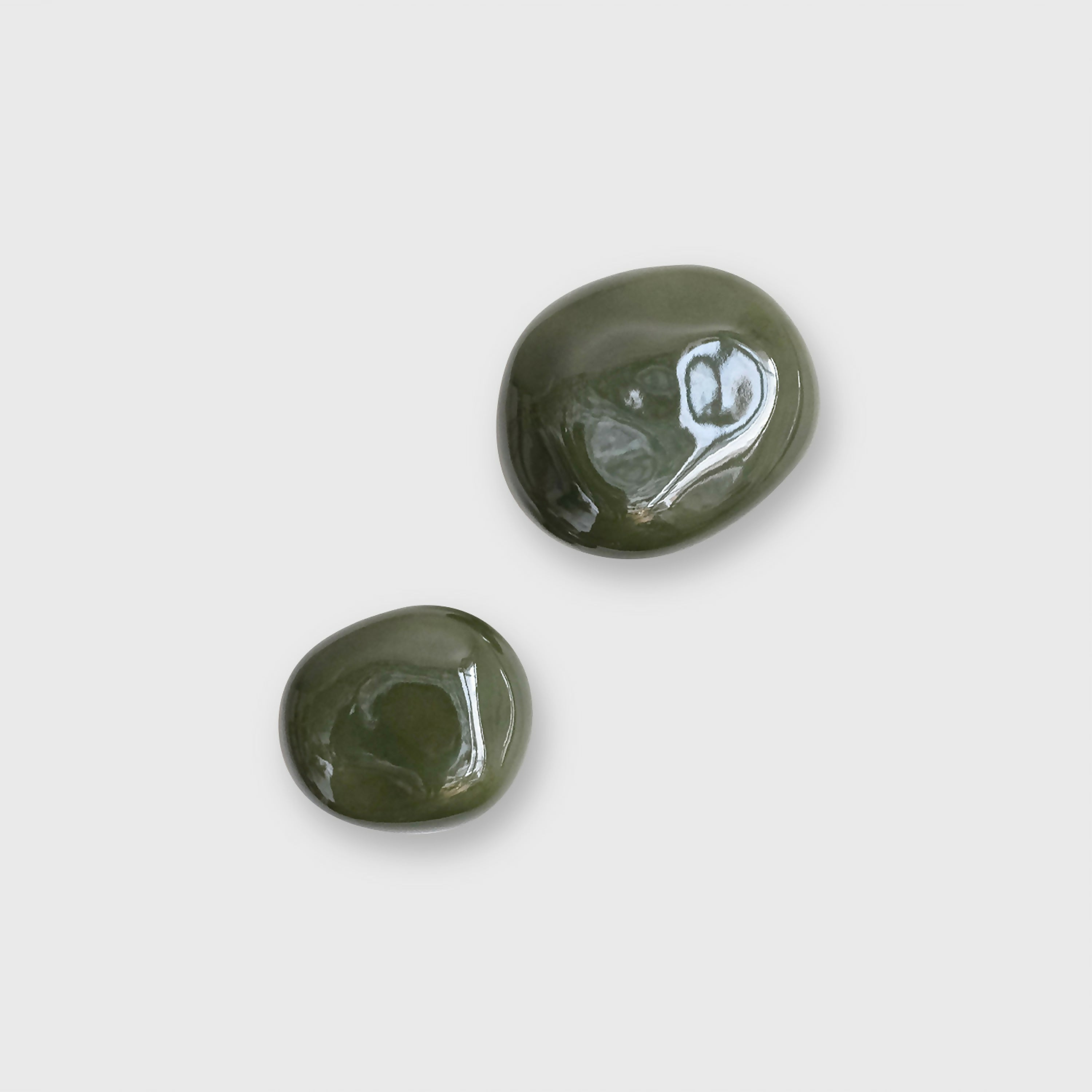 Patère Agate vert Mousse | EMPREINTES Paris