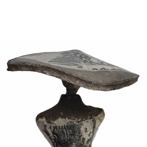 Sculpture raku tatouage papillon | EMPREINTES Paris - EMPREINTES Paris