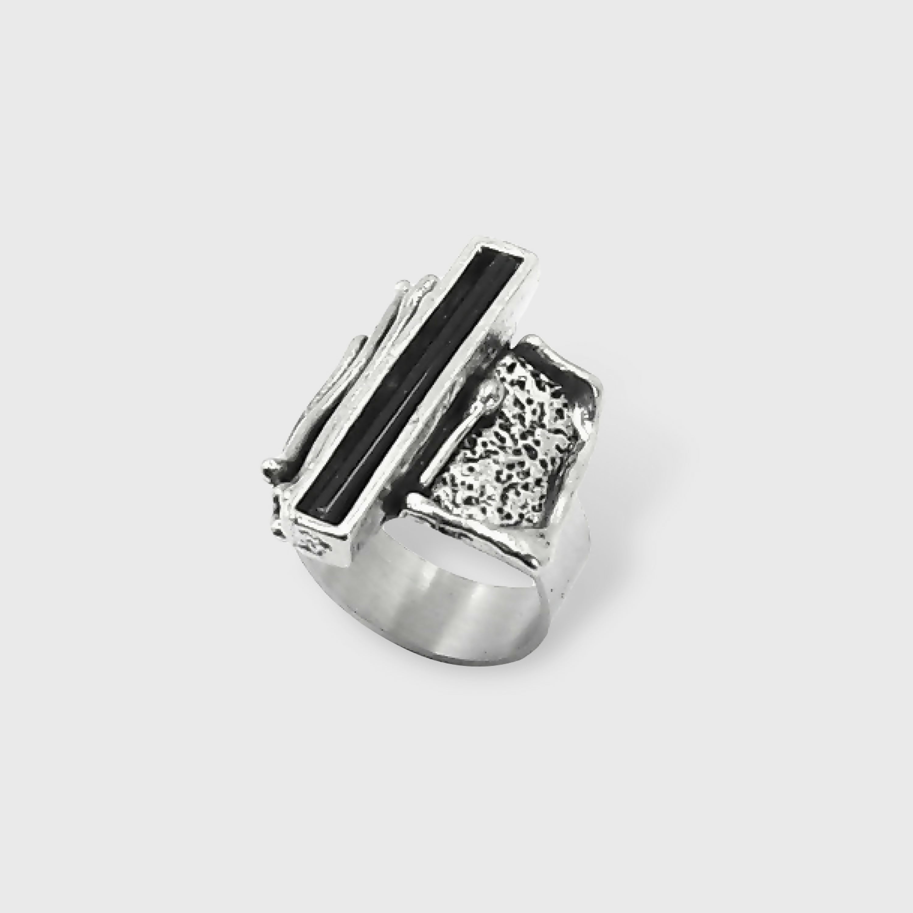 Bague réglable en étain Cléo | EMPREINTES Paris