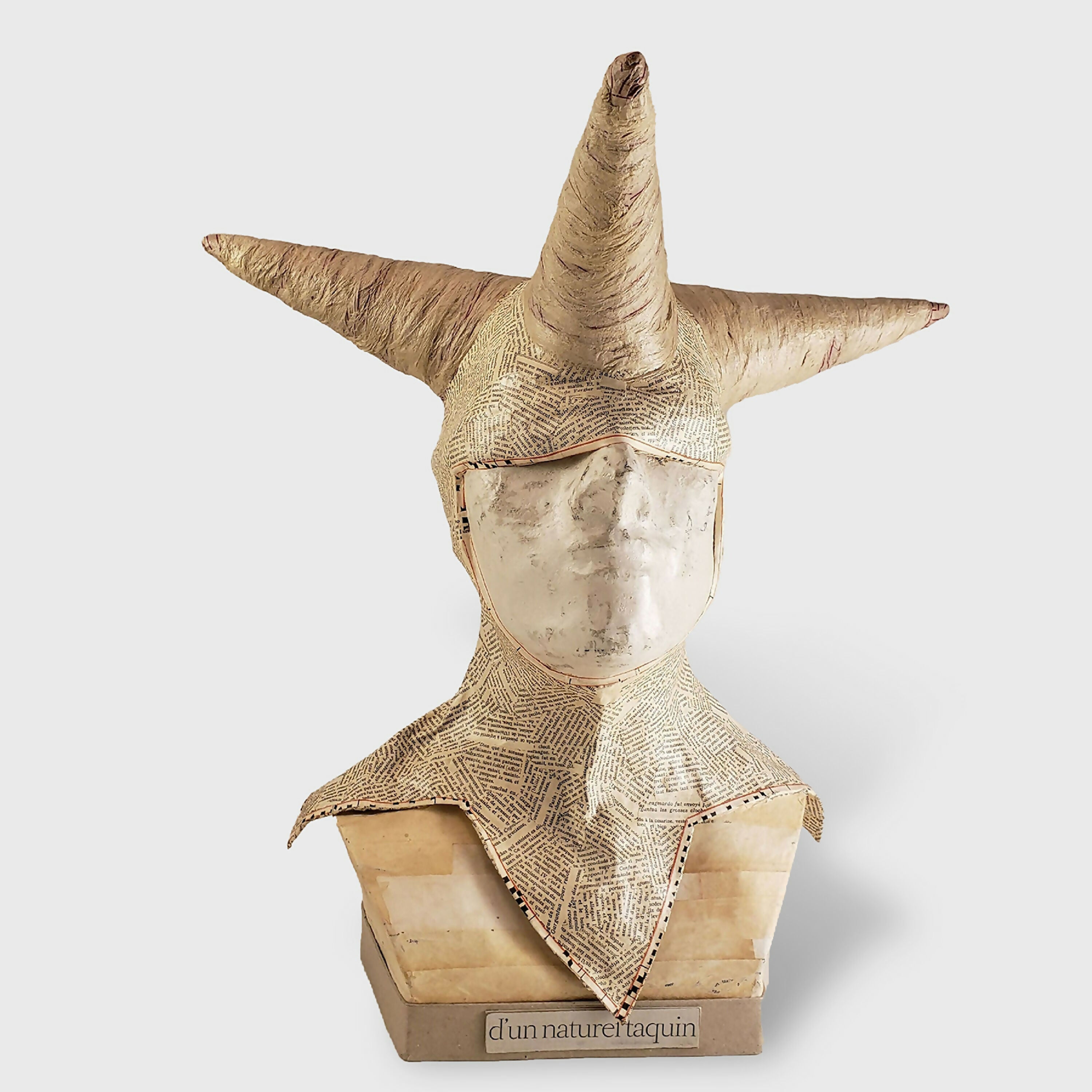 Sculpture papier D