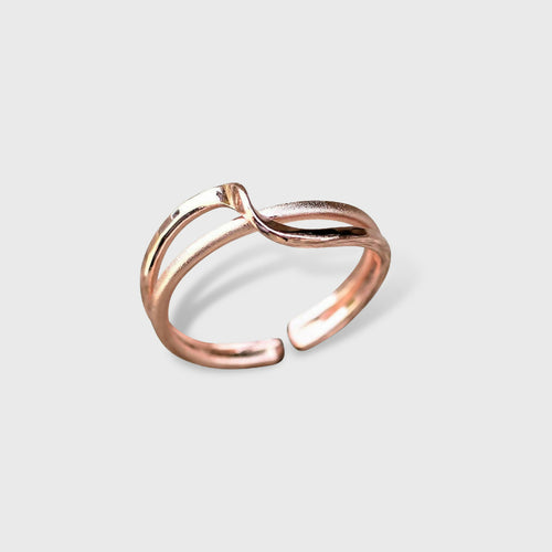 bague_double_lien_damour_plaque_or_rose_goupil_bijoux_dart copie | EMPREINTES Paris - EMPREINTES Paris