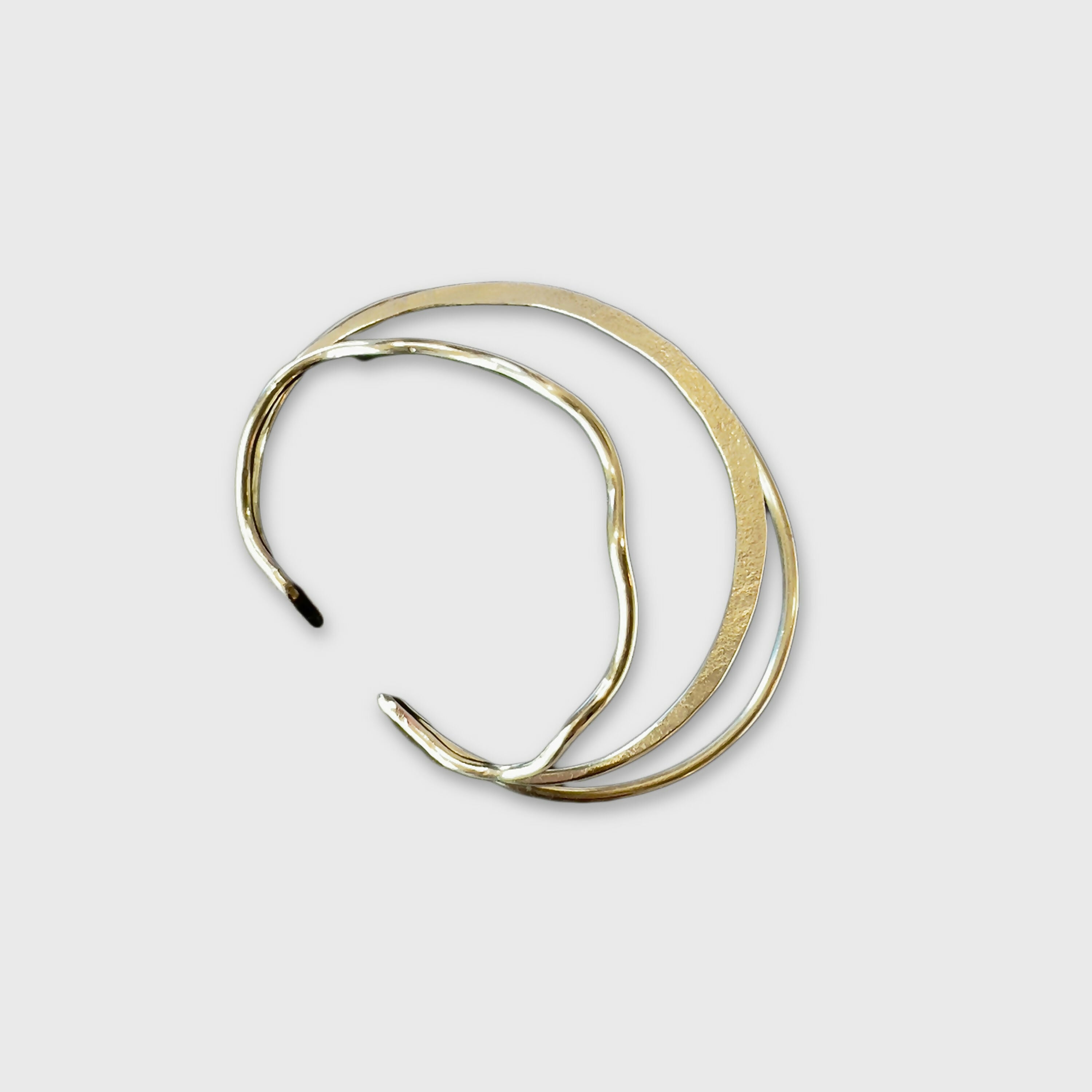 Bracelet Escargot de Bourgogne laiton - atelier lor copie | EMPREINTES Paris