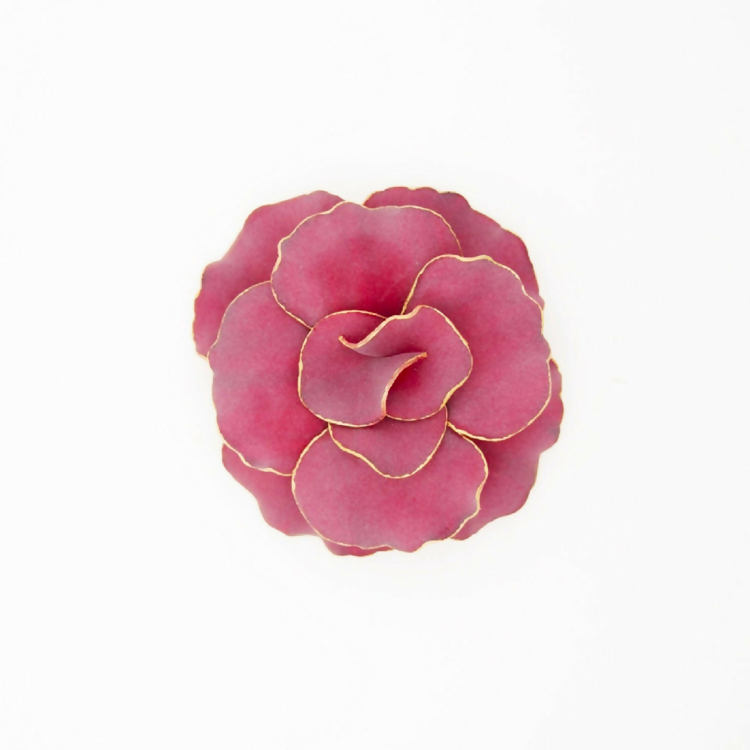 Grande broche Mathie mat coloris au choix | EMPREINTES Paris