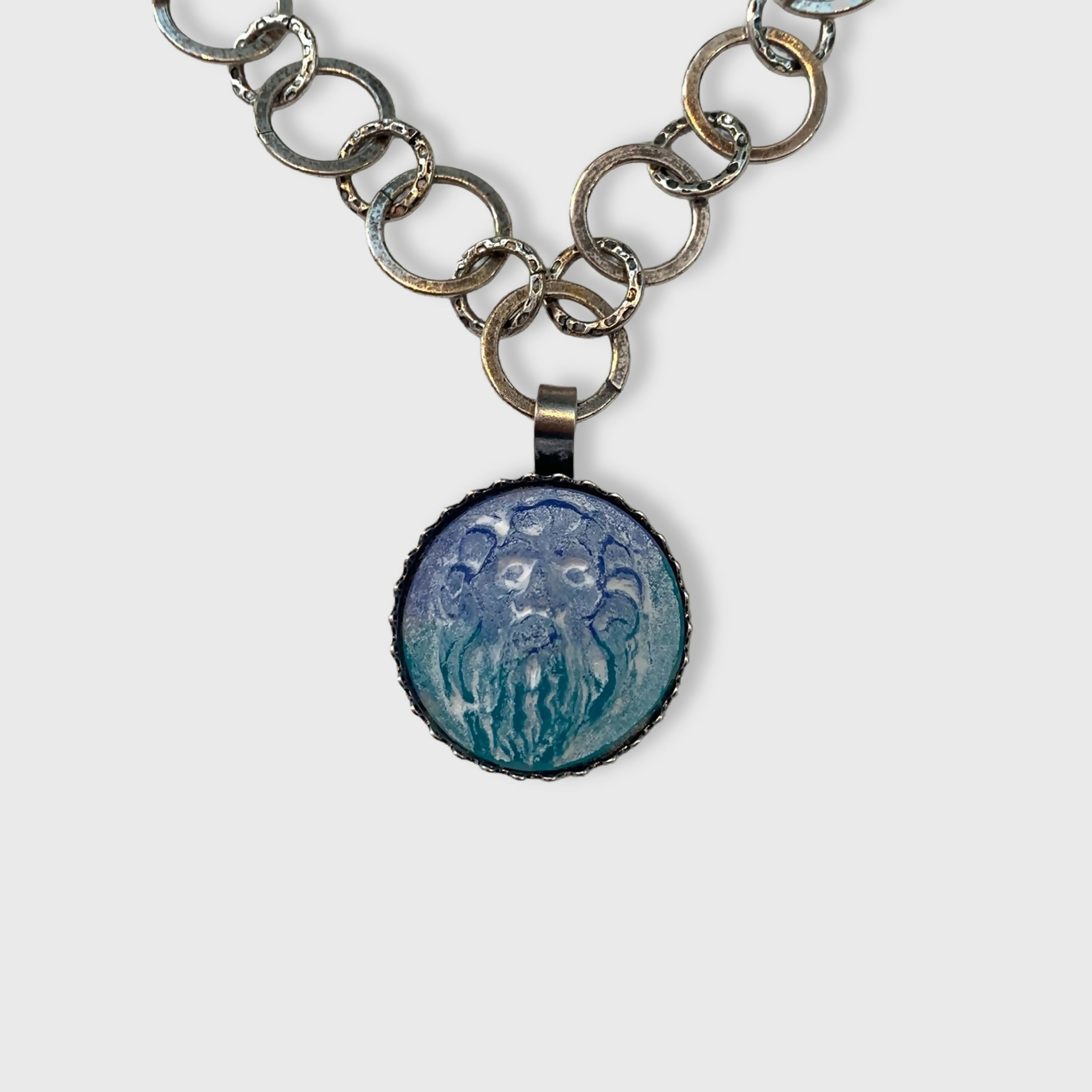 Collier Yeti bleu | EMPREINTES Paris