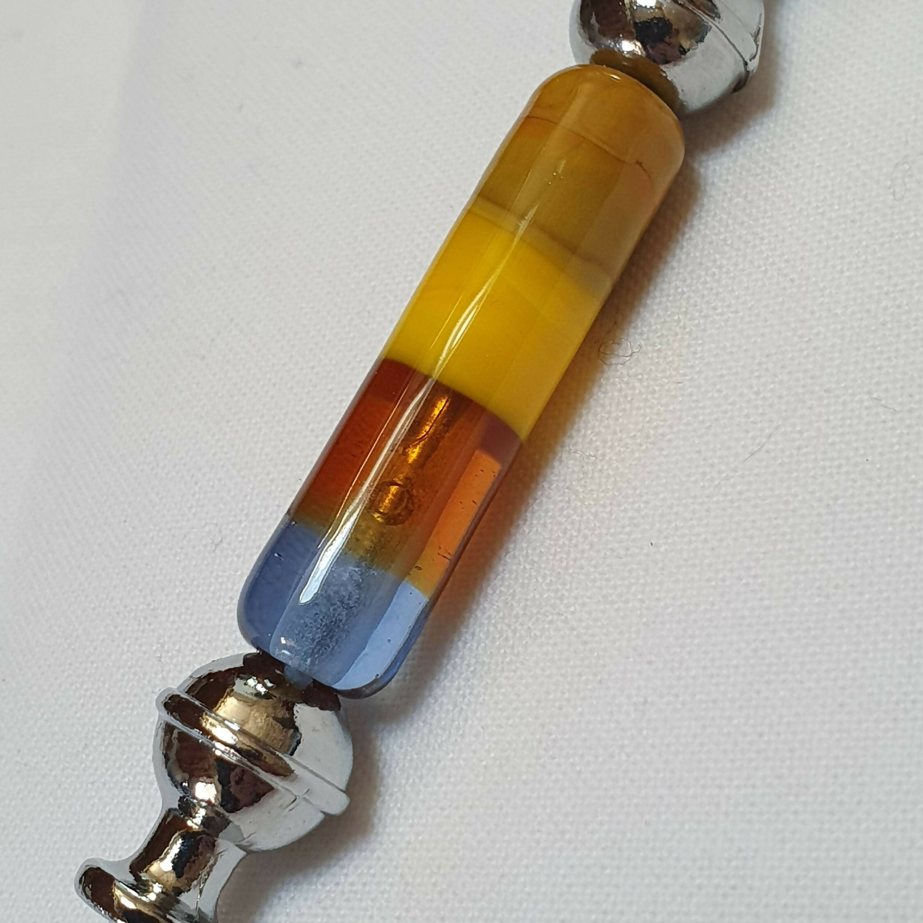 Couteau à fromage Bleu, Ambre, Jaune moutarde | EMPREINTES Paris