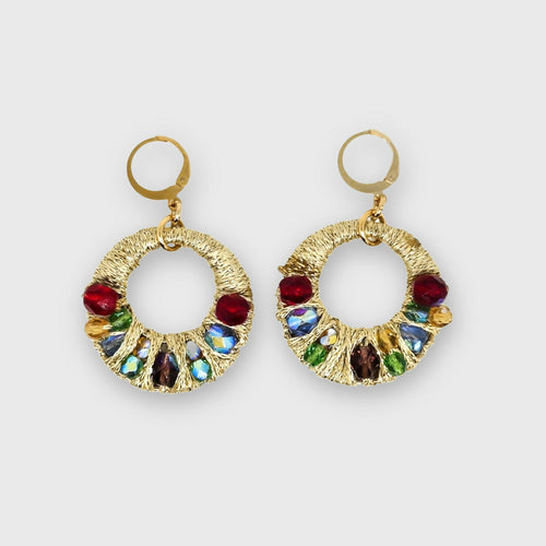 Boucles d'oreilles Jakarta (coloris au choix) | EMPREINTES Paris - EMPREINTES Paris