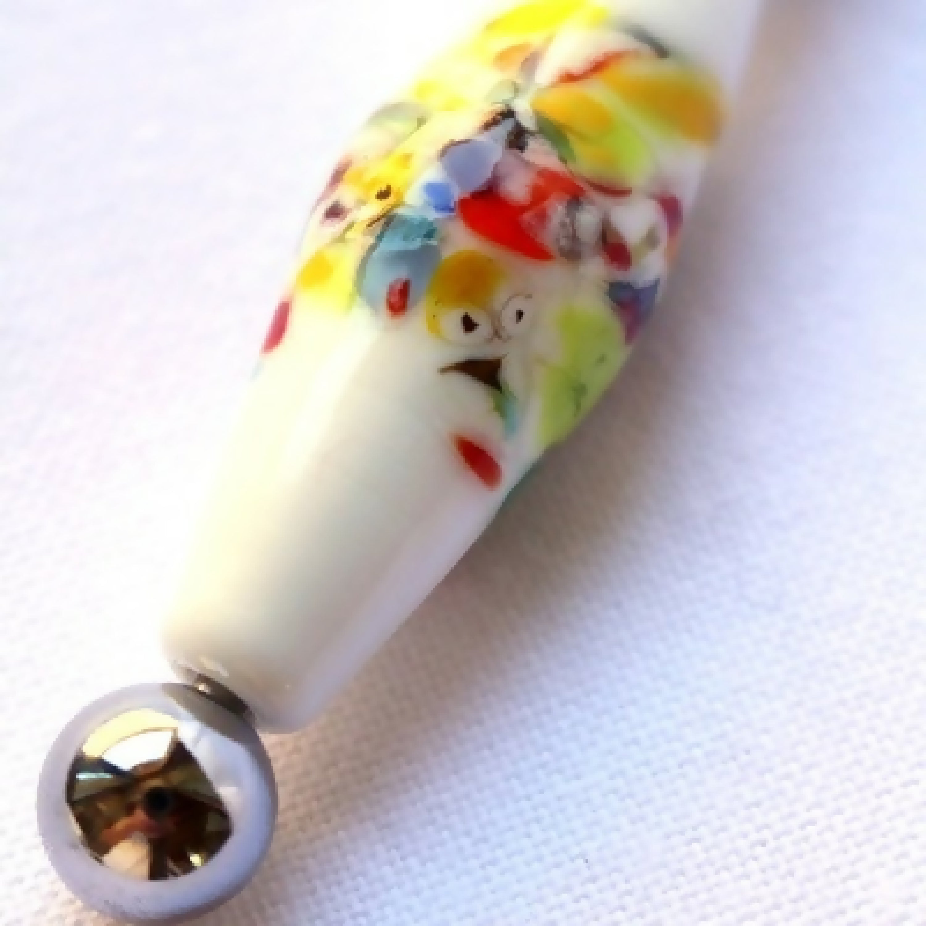 Couteau à beurre Blanc Abstrait | EMPREINTES Paris