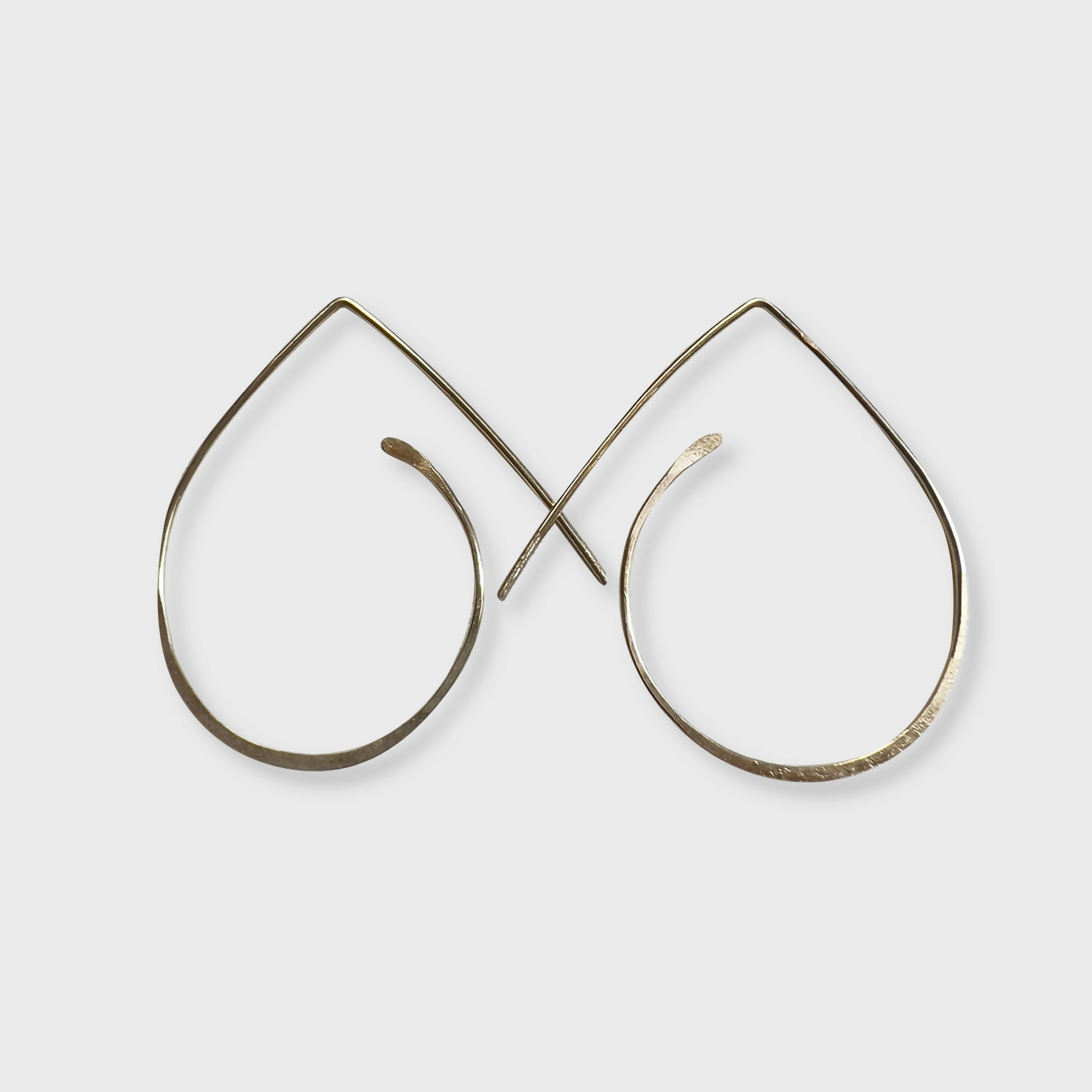 Boucles goutte gold field - atelier lor copie | EMPREINTES Paris