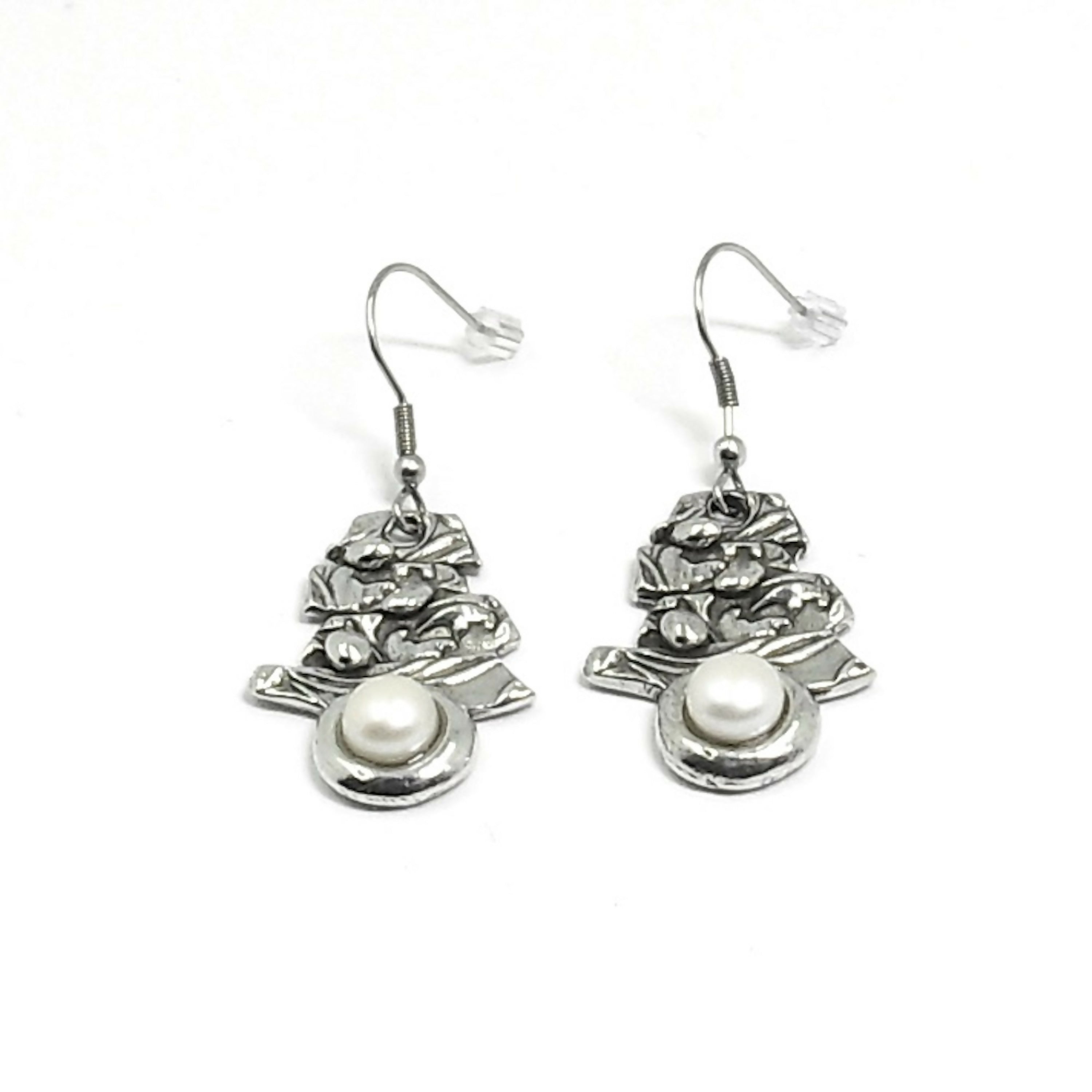 boucles_doreilles_etain_et_perles_deau_douce_bijoux_christine_philippe copie | EMPREINTES Paris
