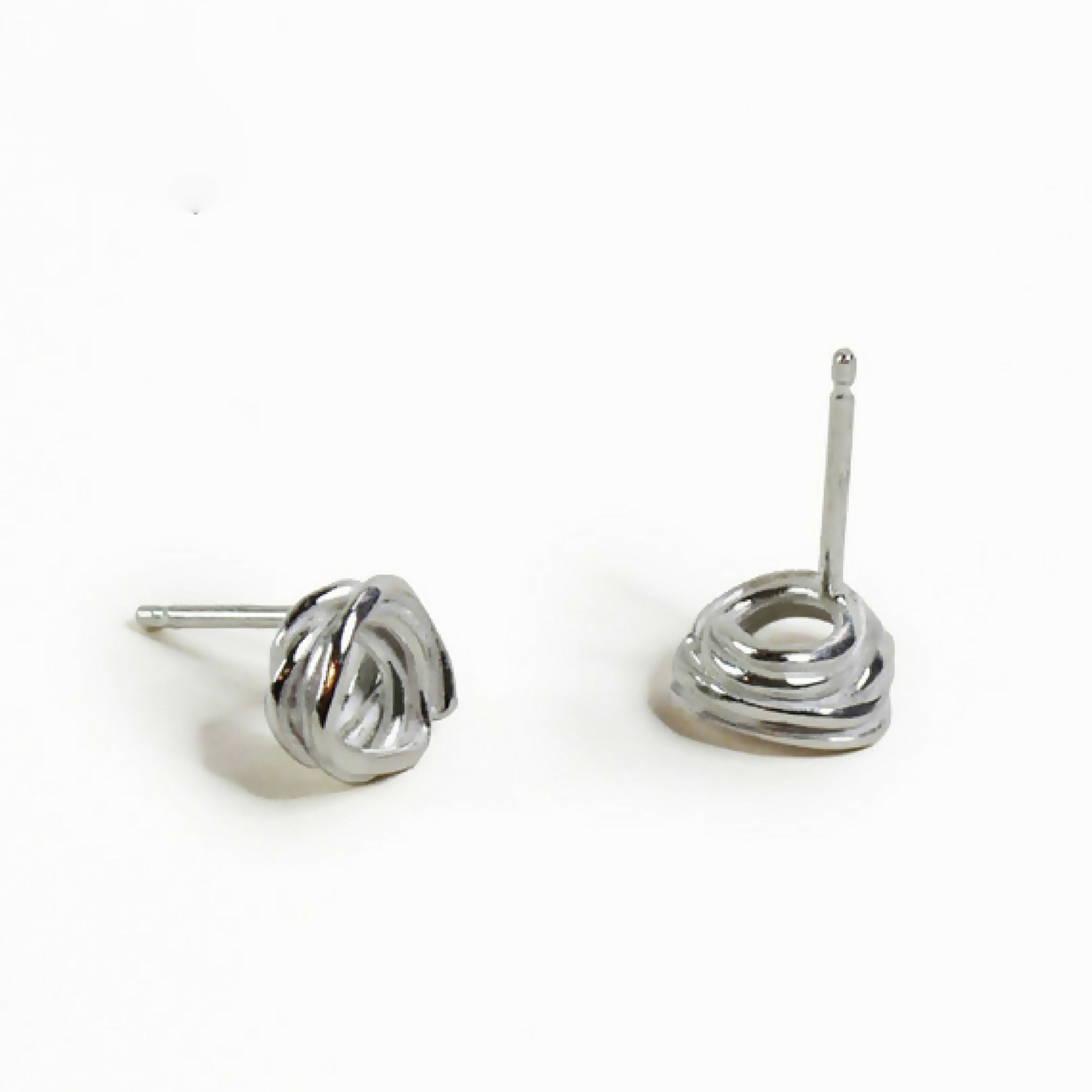 Puces mini nid en argent massif hypoallergénique | EMPREINTES Paris