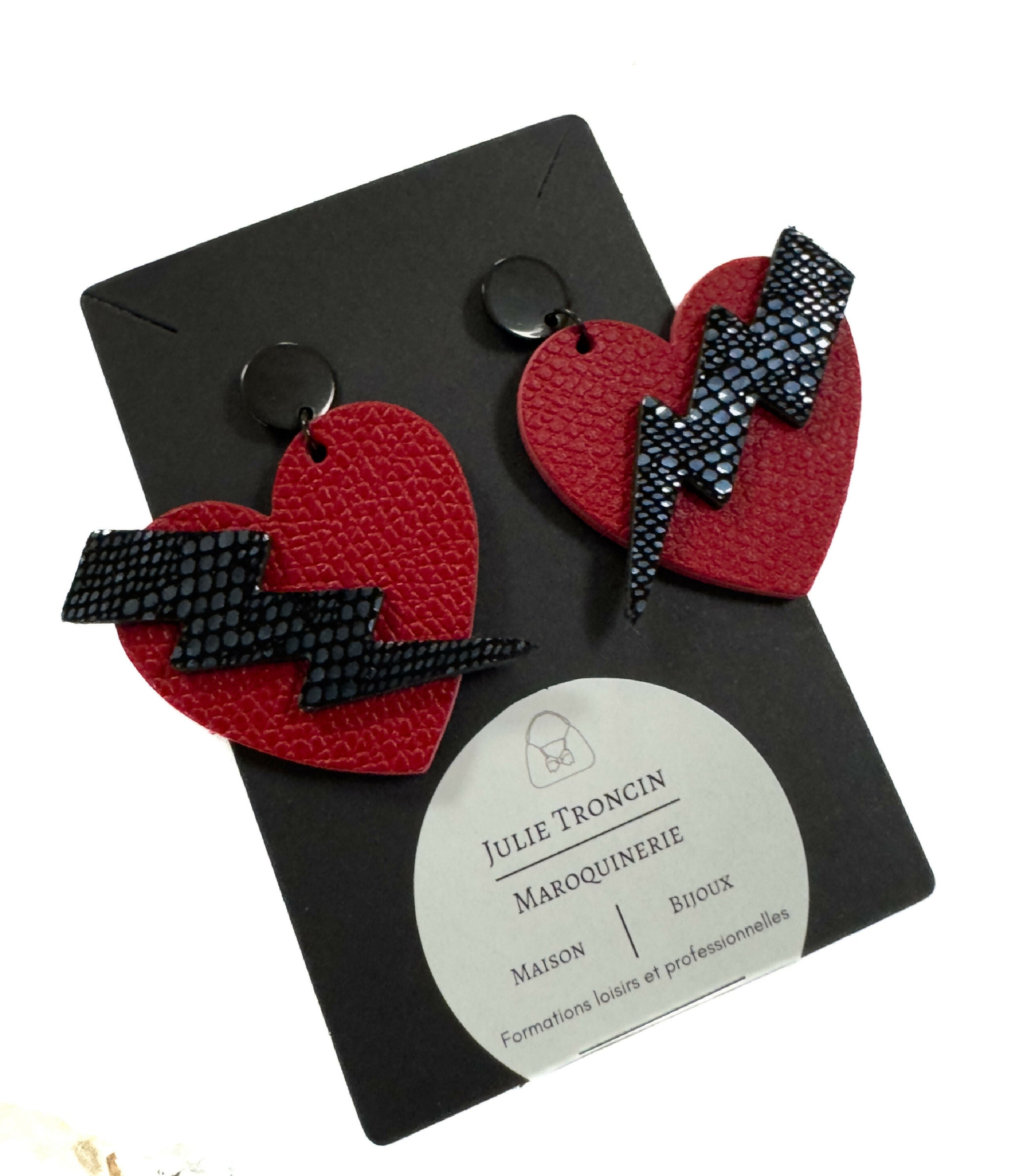 boucles_doreilles_coup_de_foudre_rouges_et_bleues_julie_troncin_maroquinerie copie | EMPREINTES Paris