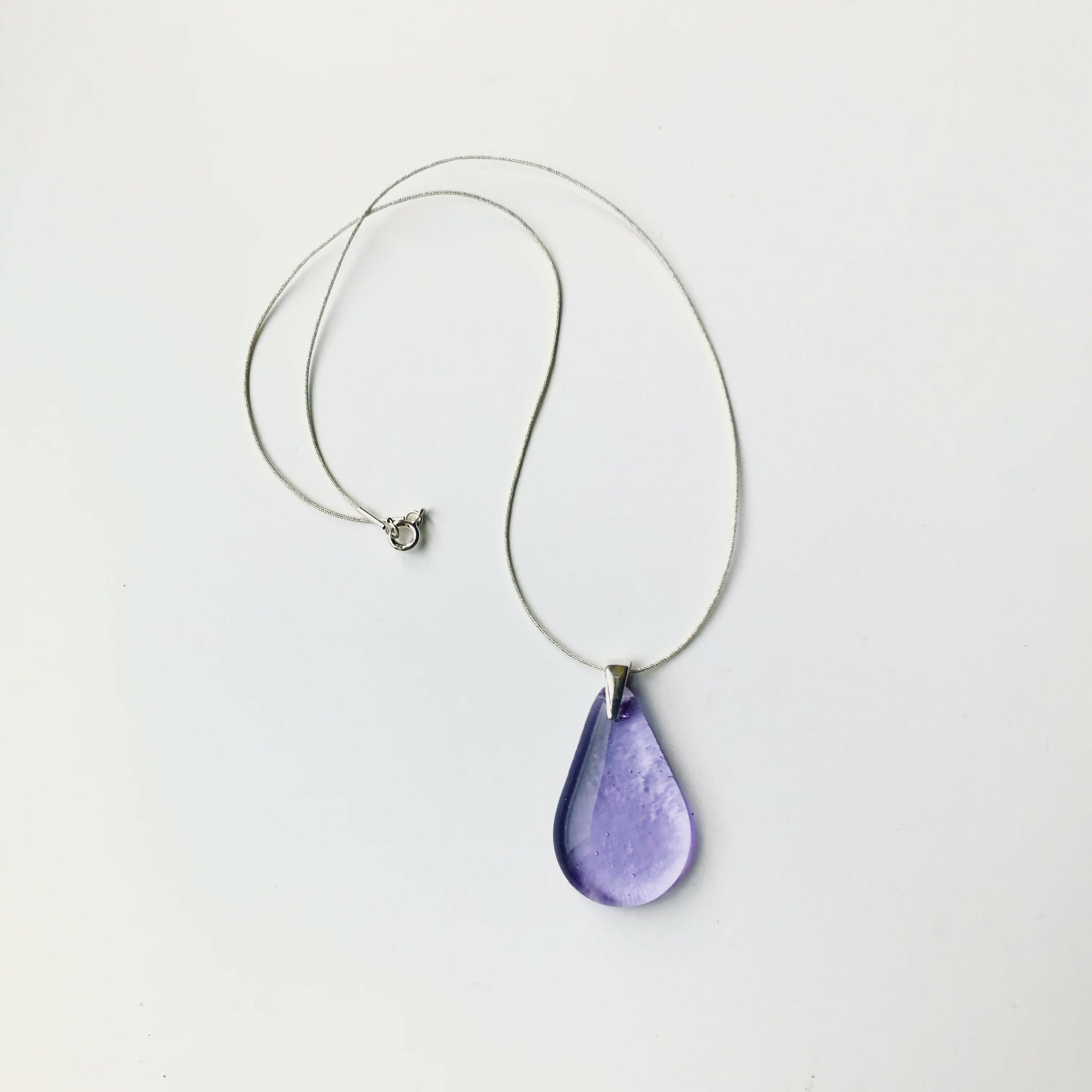Pendentif GOUTTE lavande | EMPREINTES Paris