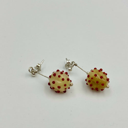 boucles_doreilles_graines_a_facettes_points_rouge_lathoumetie_helene copie | EMPREINTES Paris - EMPREINTES Paris