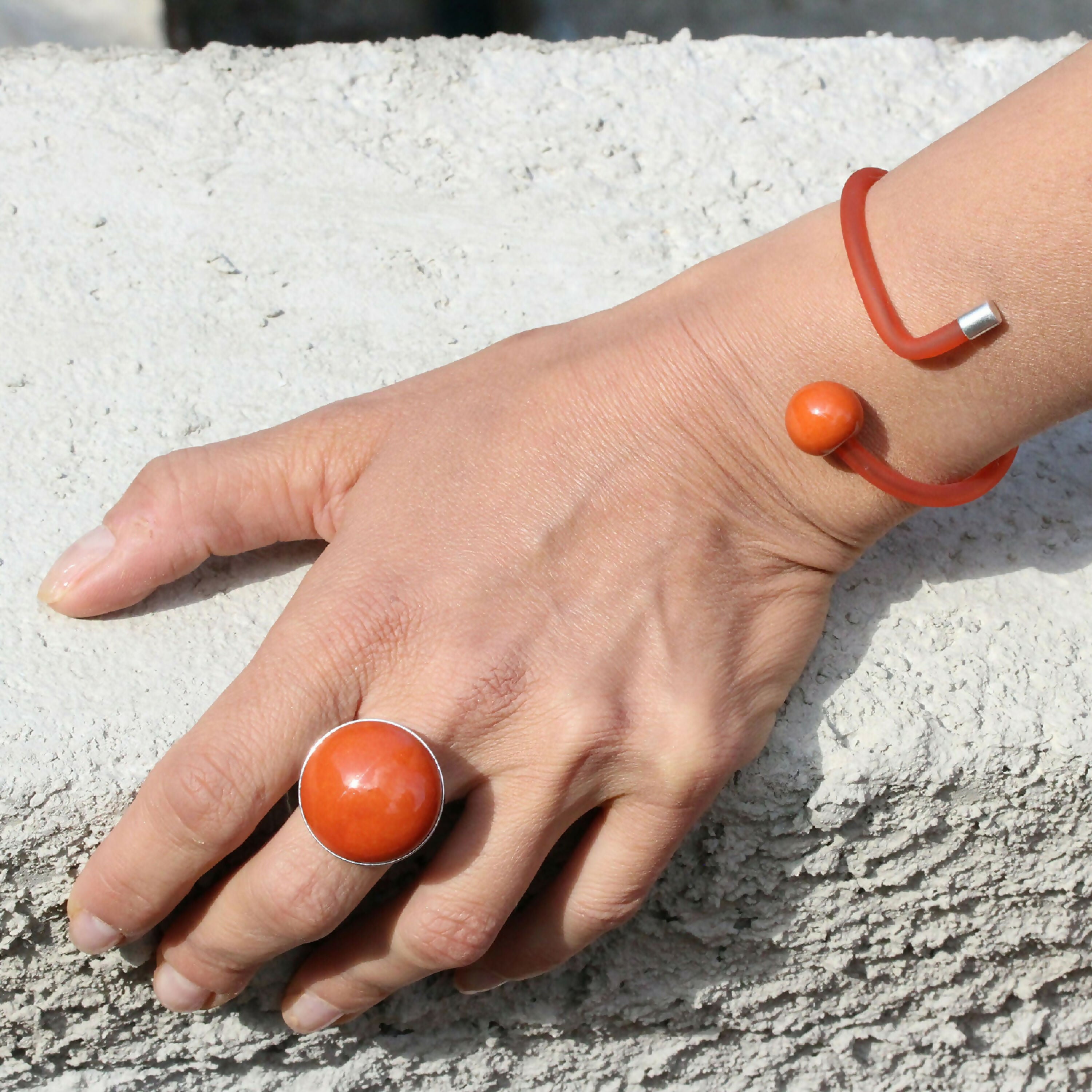 bague_bulle_ceramique_ajustable_andreani_creations copie | EMPREINTES Paris