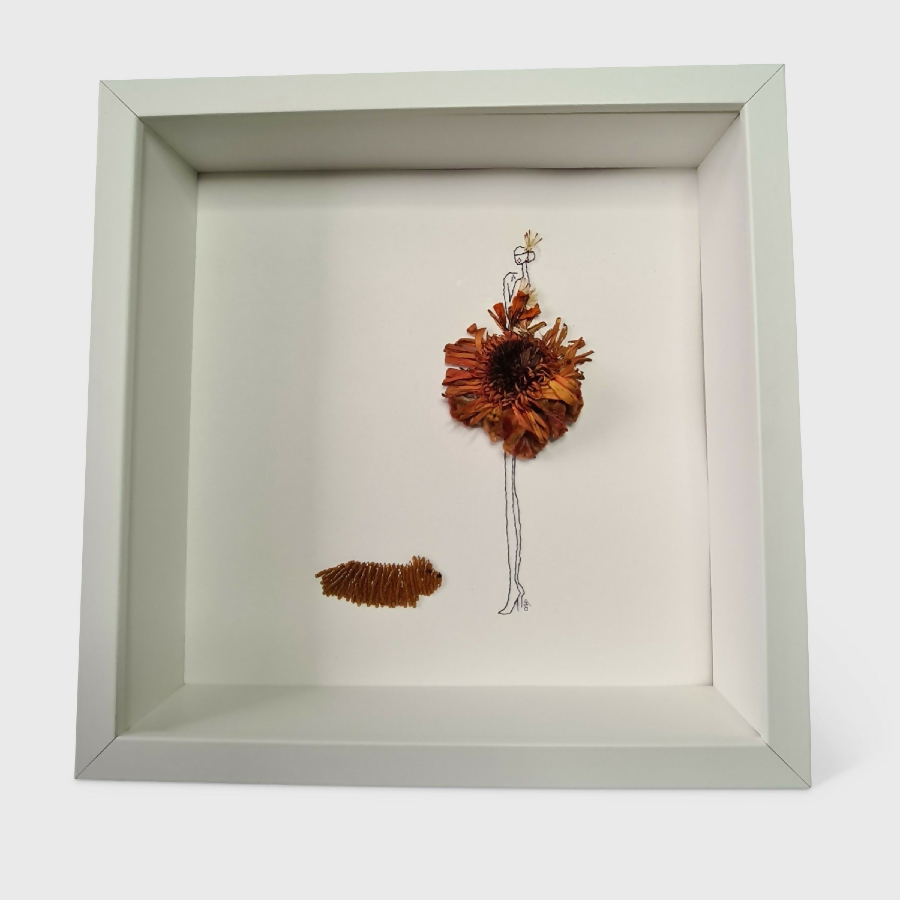 tableau_broderie_madame7_carole_bonneau | EMPREINTES Paris