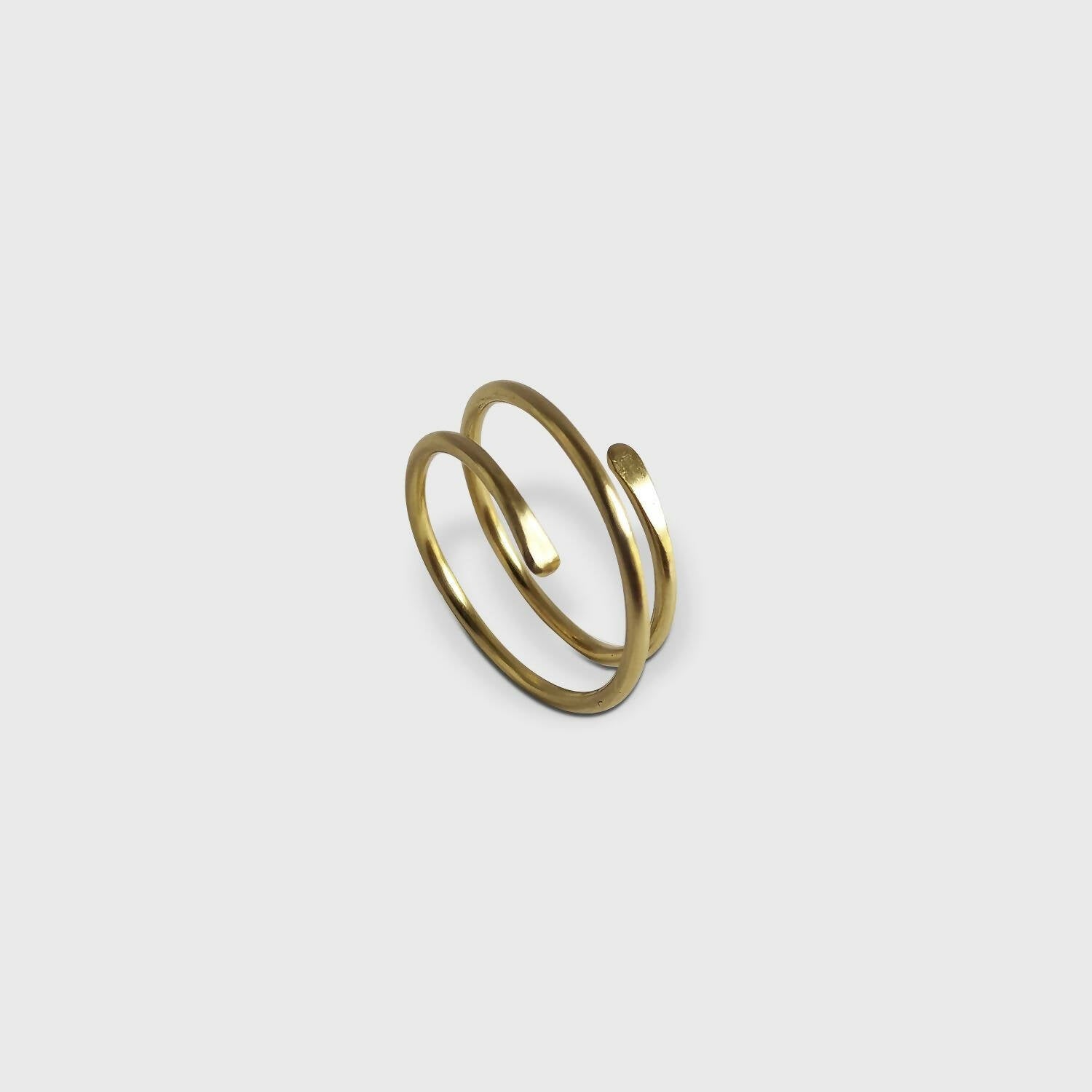 Bague A deux pas Laiton | EMPREINTES Paris