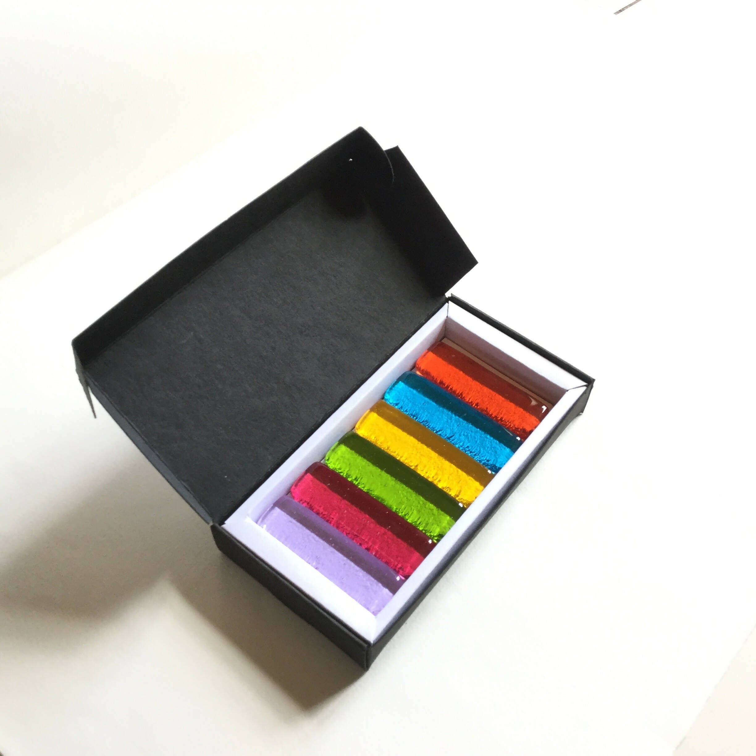 Coffret de 12 porte-couteaux barrettes multicolore | EMPREINTES Paris