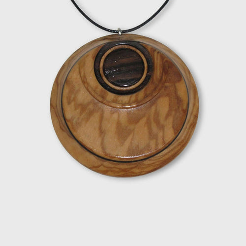Pendentif en olivier et ébène | EMPREINTES Paris - EMPREINTES Paris