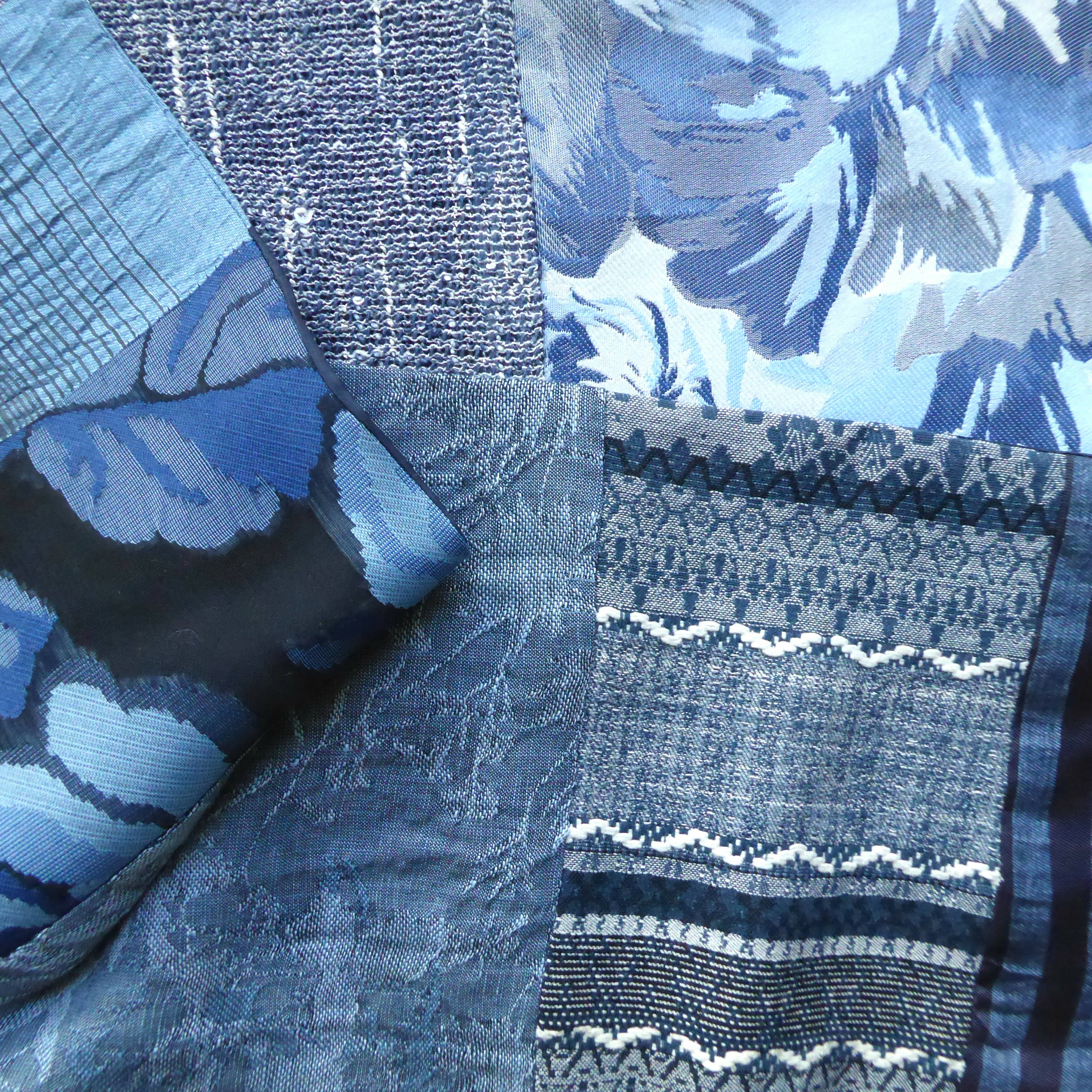 Écharpe intemporelle femme-Indigo | EMPREINTES Paris