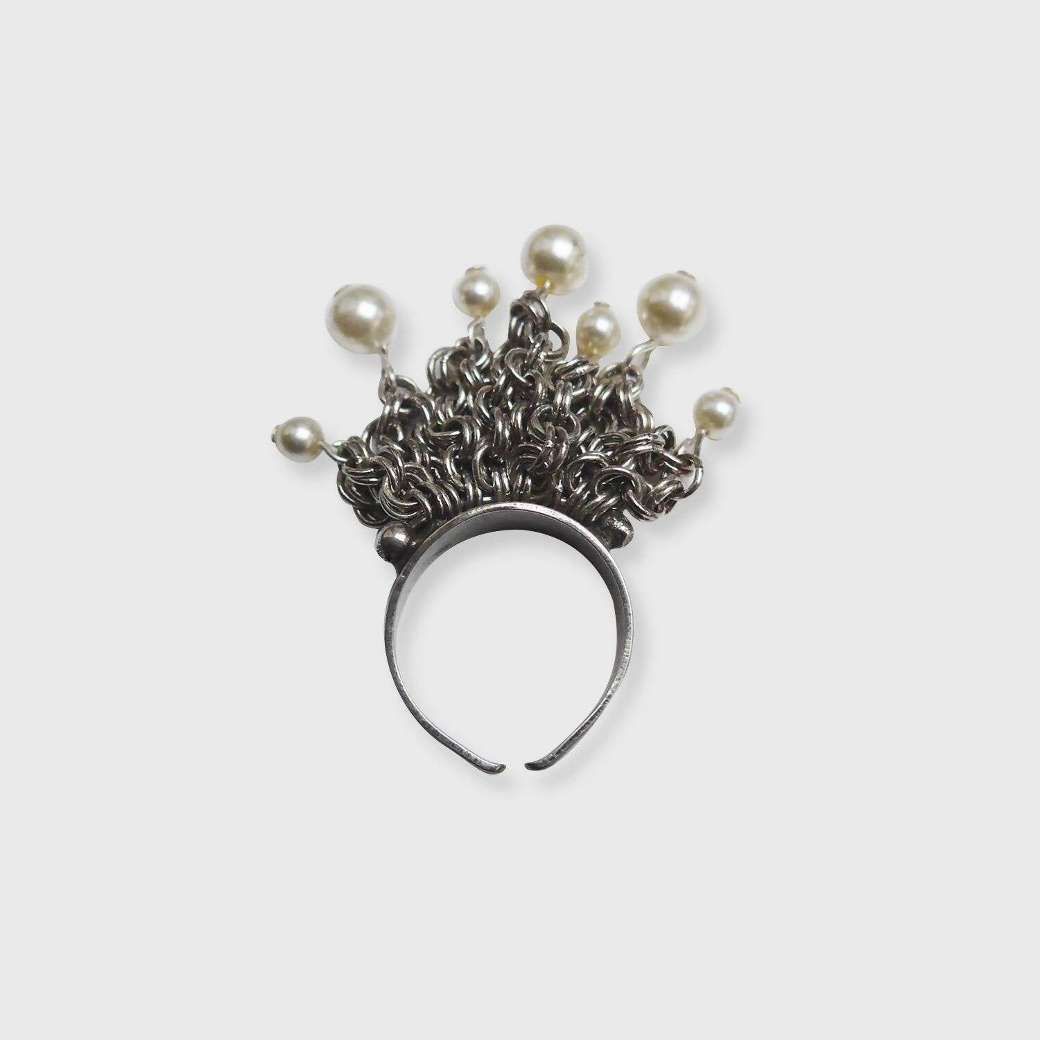 Bague Mantra Perles H1358-AG | EMPREINTES Paris