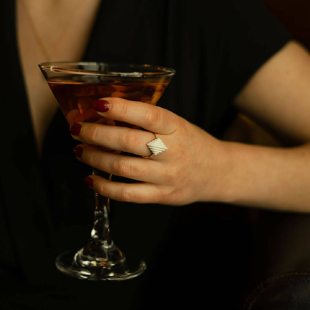 Bague Manhattan Verticale | EMPREINTES Paris