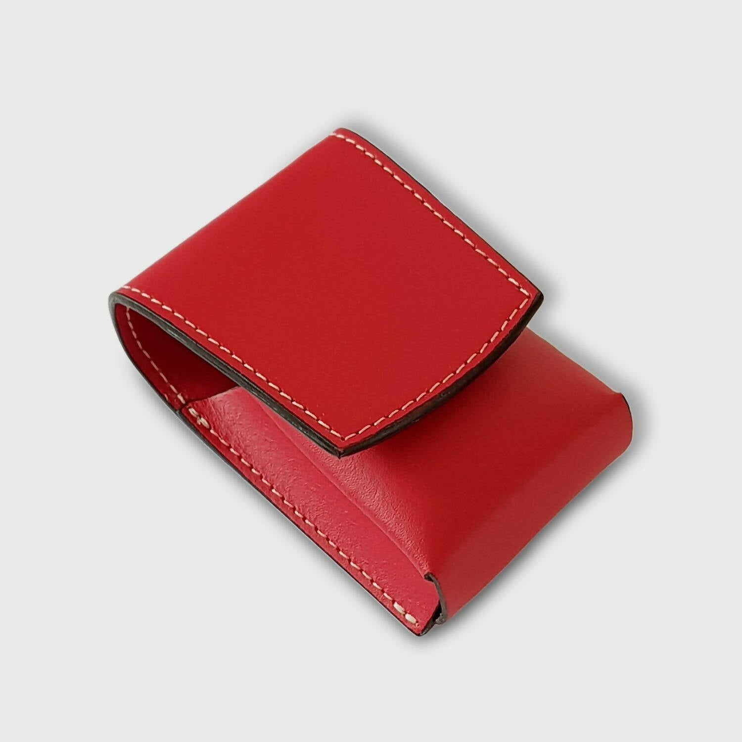 Etui en cuir Rouge pour jeu de cartes – EMPREINTES Paris