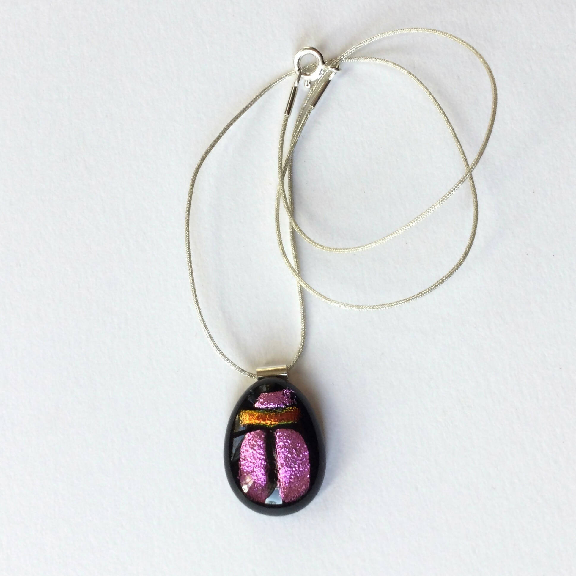 Pendentif Scarabée rose | EMPREINTES Paris