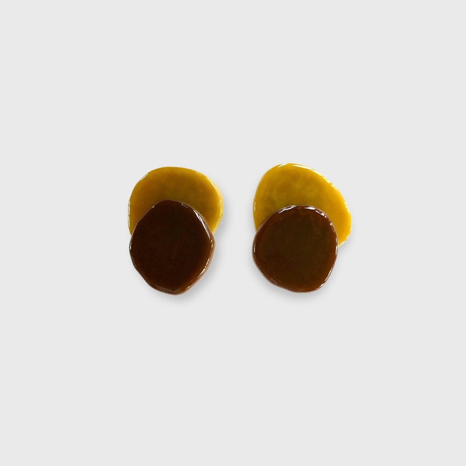 Boucles RICOCHET brun ocre | EMPREINTES Paris