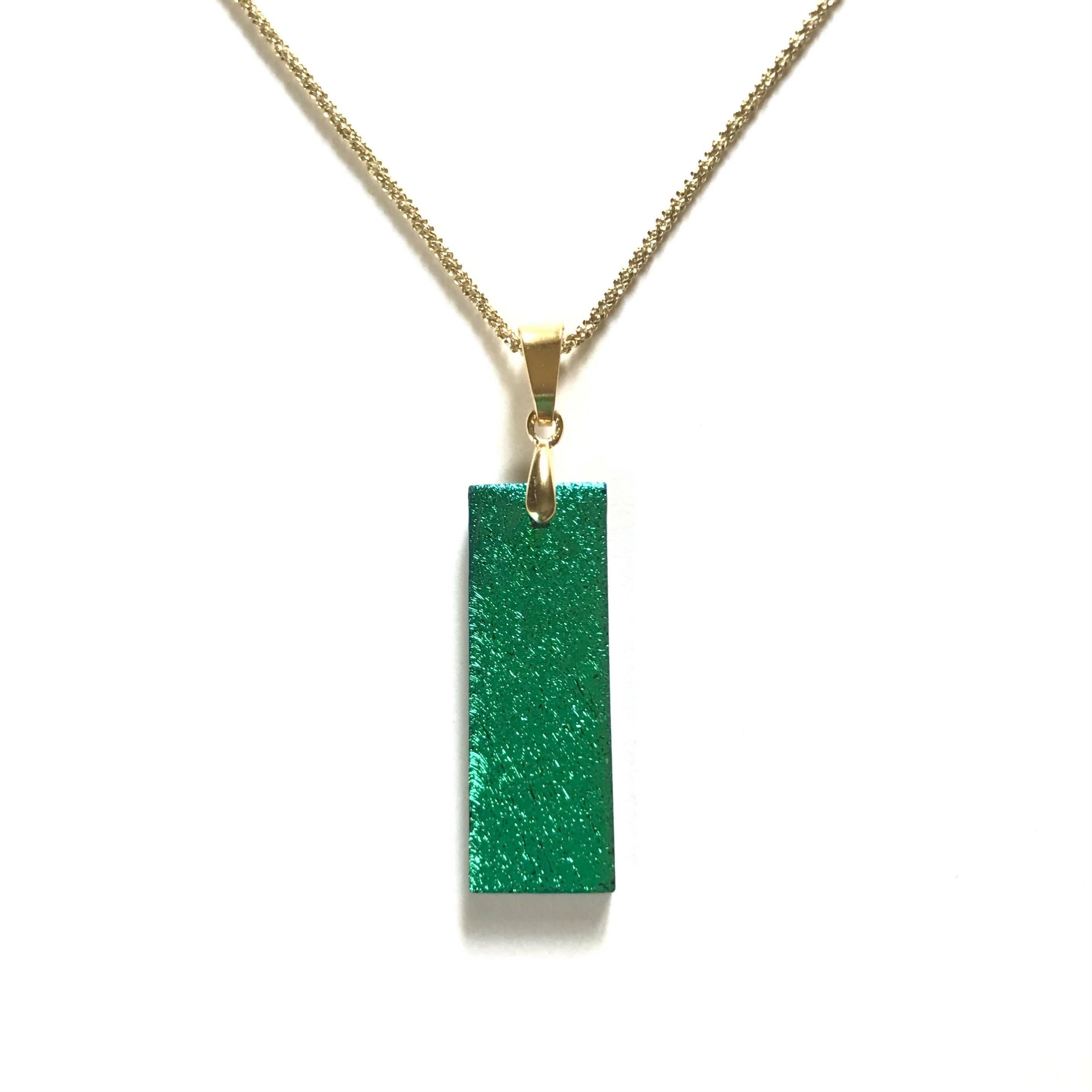 Pendentif DISCO Iris émeraude | EMPREINTES Paris