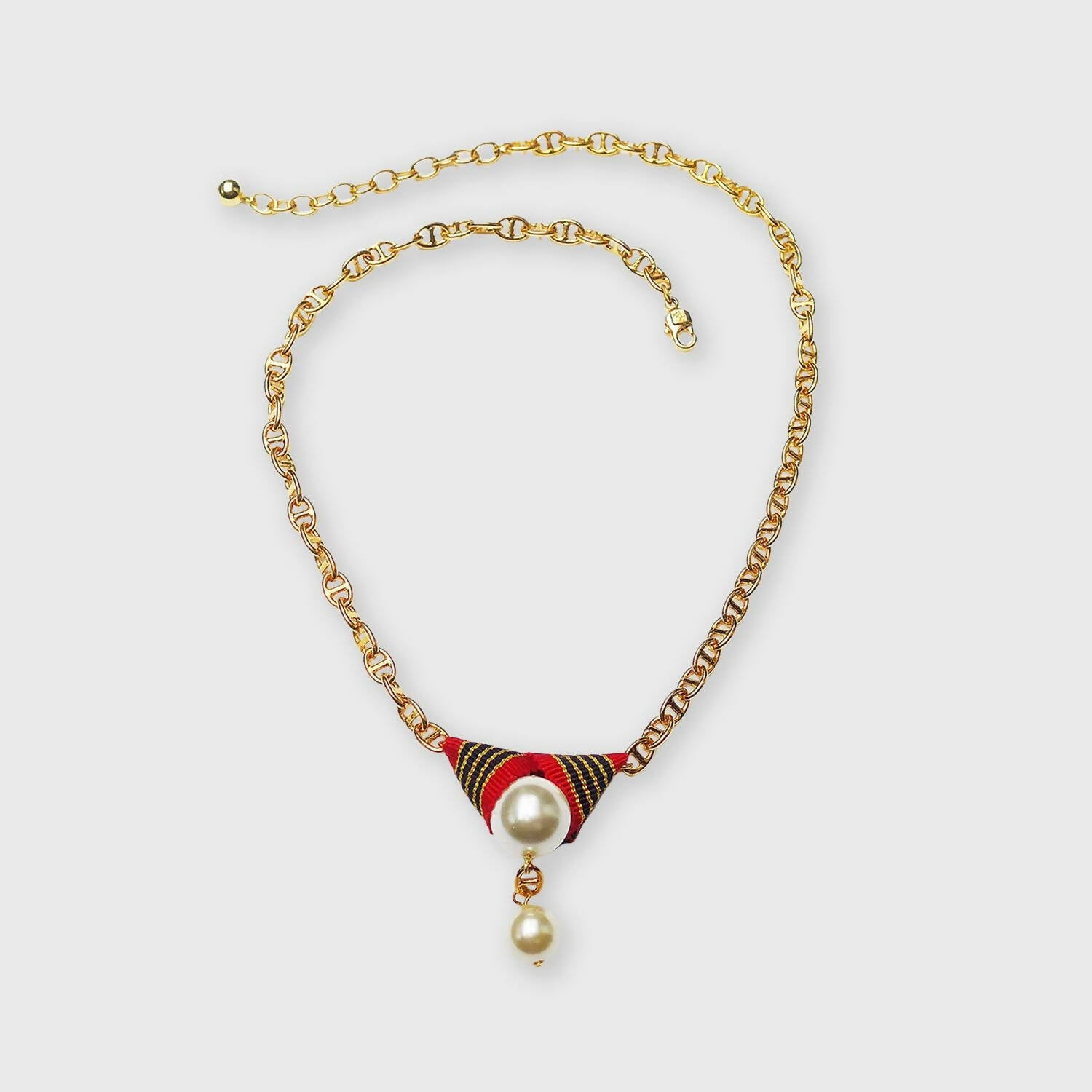 Pendentif Galon rouge | EMPREINTES Paris