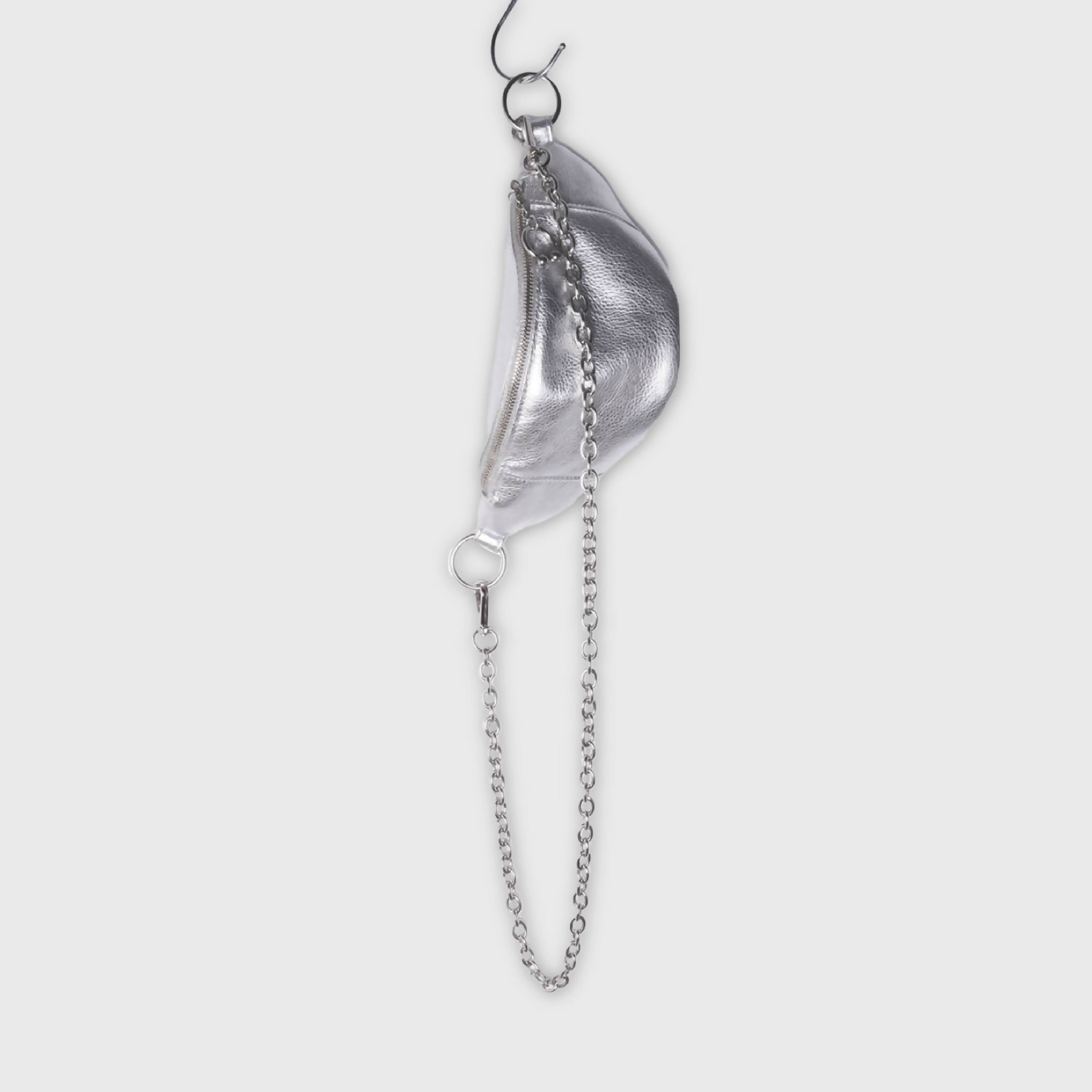 Sac banane - argent | EMPREINTES Paris