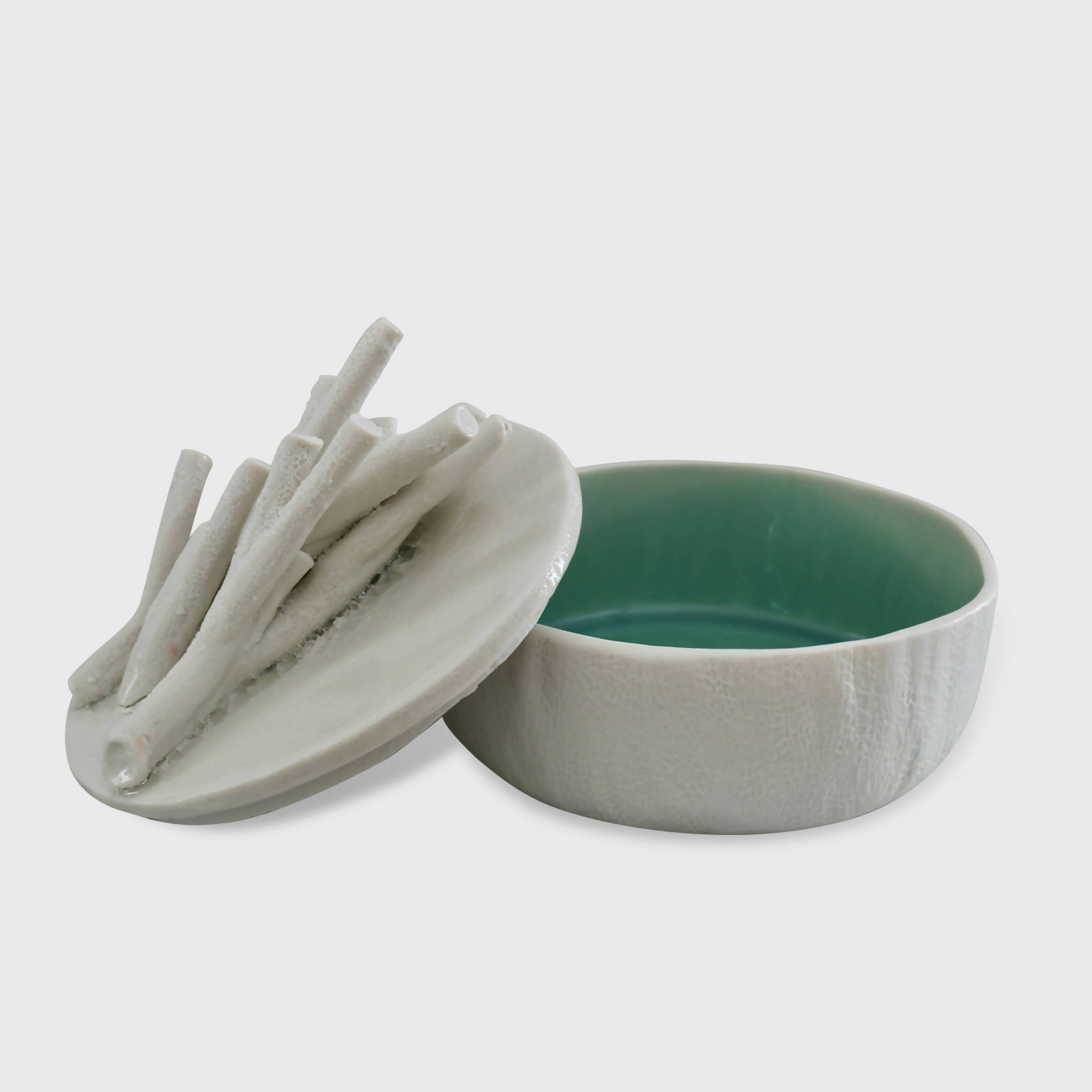 Boîte en porcelaine coraux | EMPREINTES Paris