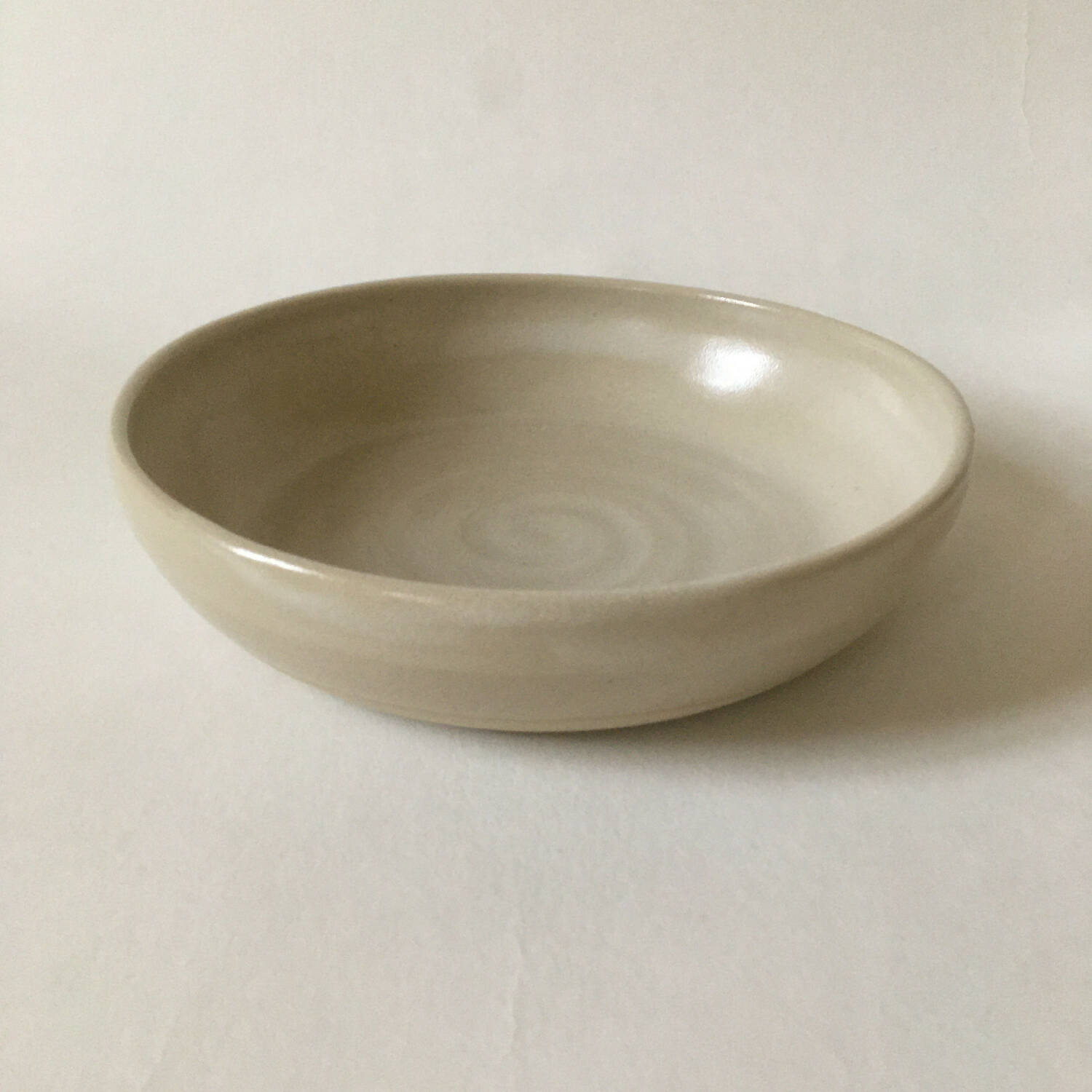 Vase Suiban Sable glacé en grès pour Ikebana | EMPREINTES Paris