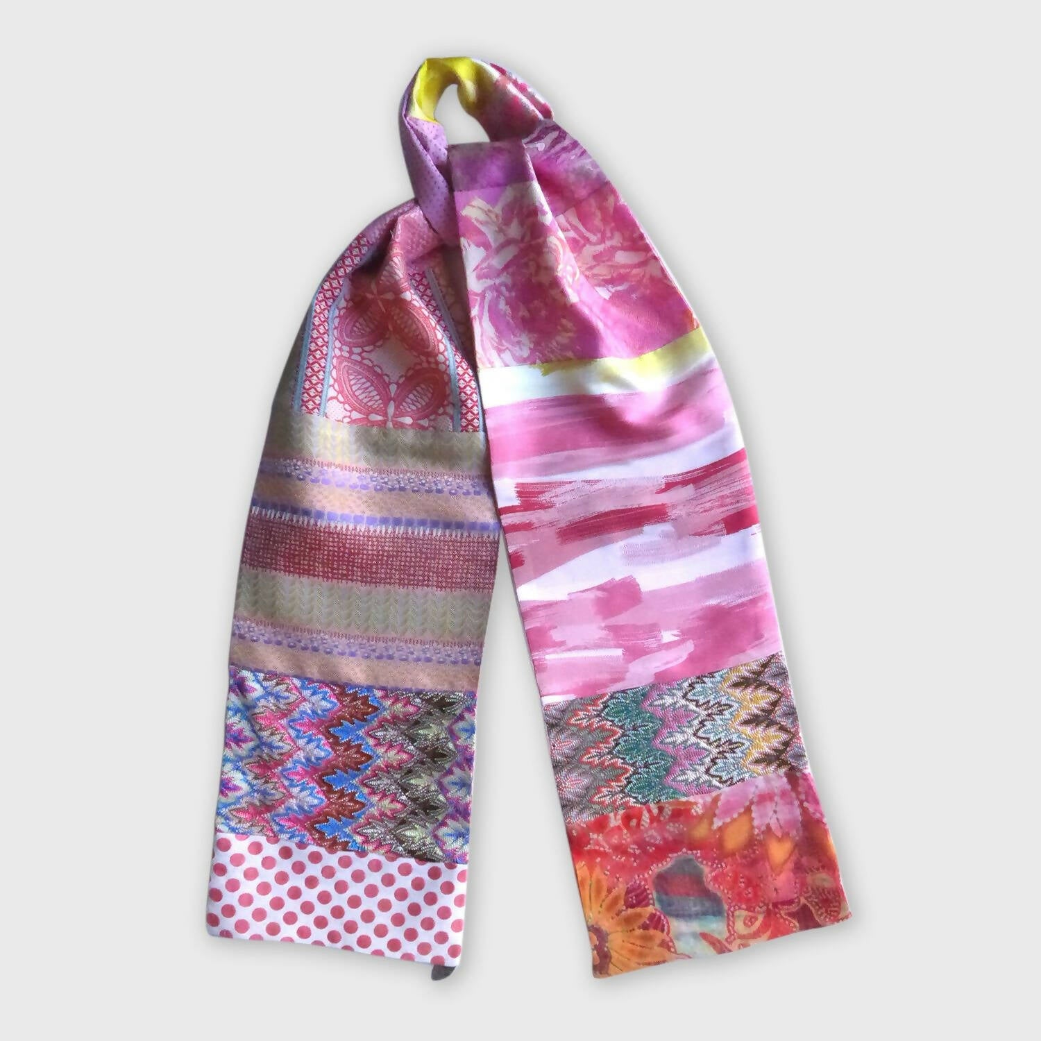 Écharpe intemporelle femme rose | EMPREINTES Paris