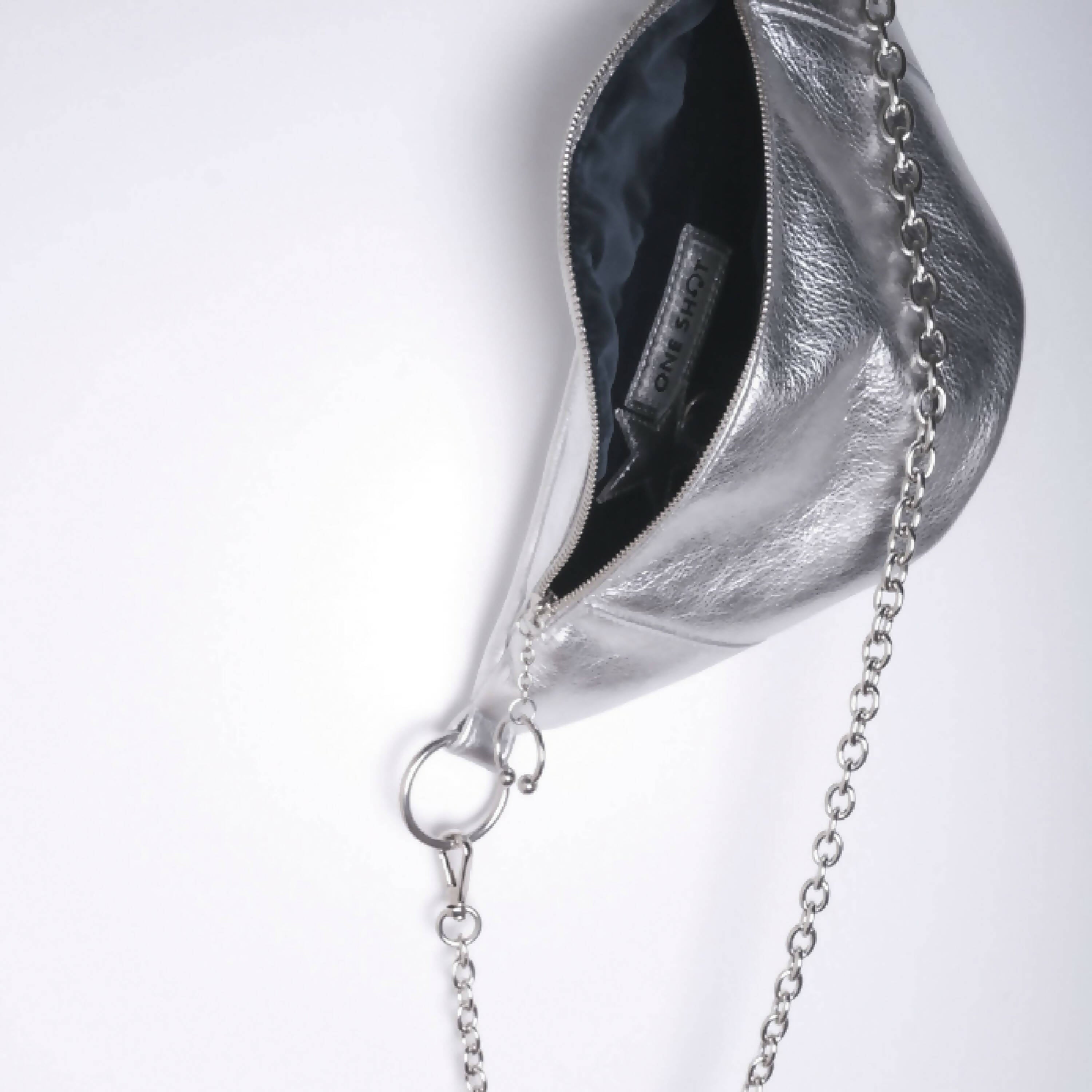 Sac banane - argent | EMPREINTES Paris