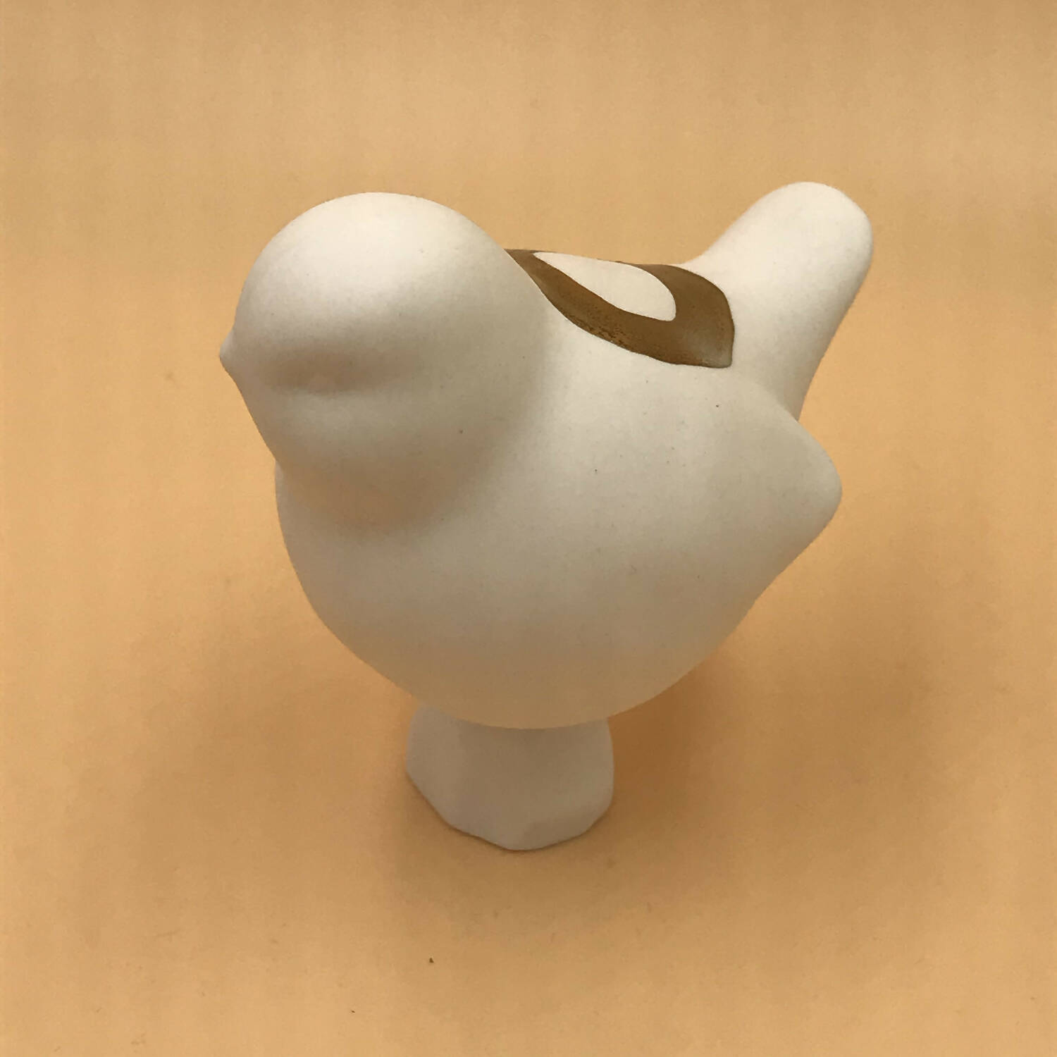 Oiseau porcelaine et Or - Motif rond | EMPREINTES Paris | EMPREINTES Paris