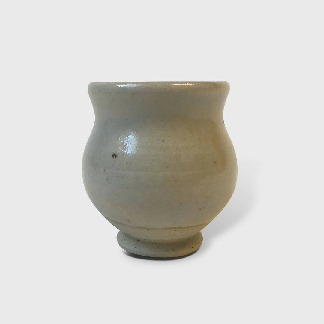 Petit Vase Beige n°3 en grès | EMPREINTES Paris