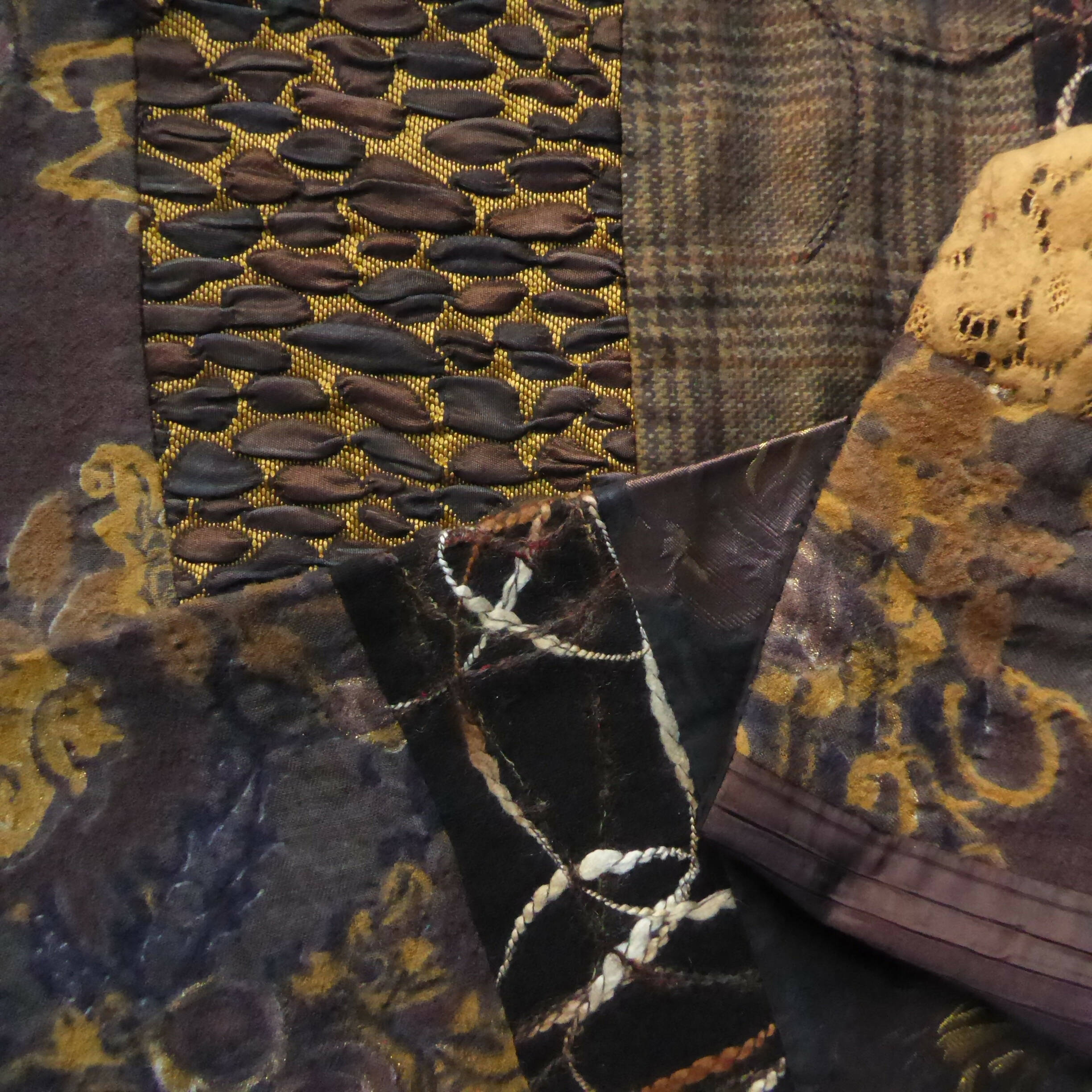 Écharpe hivernale femme ocre | EMPREINTES Paris