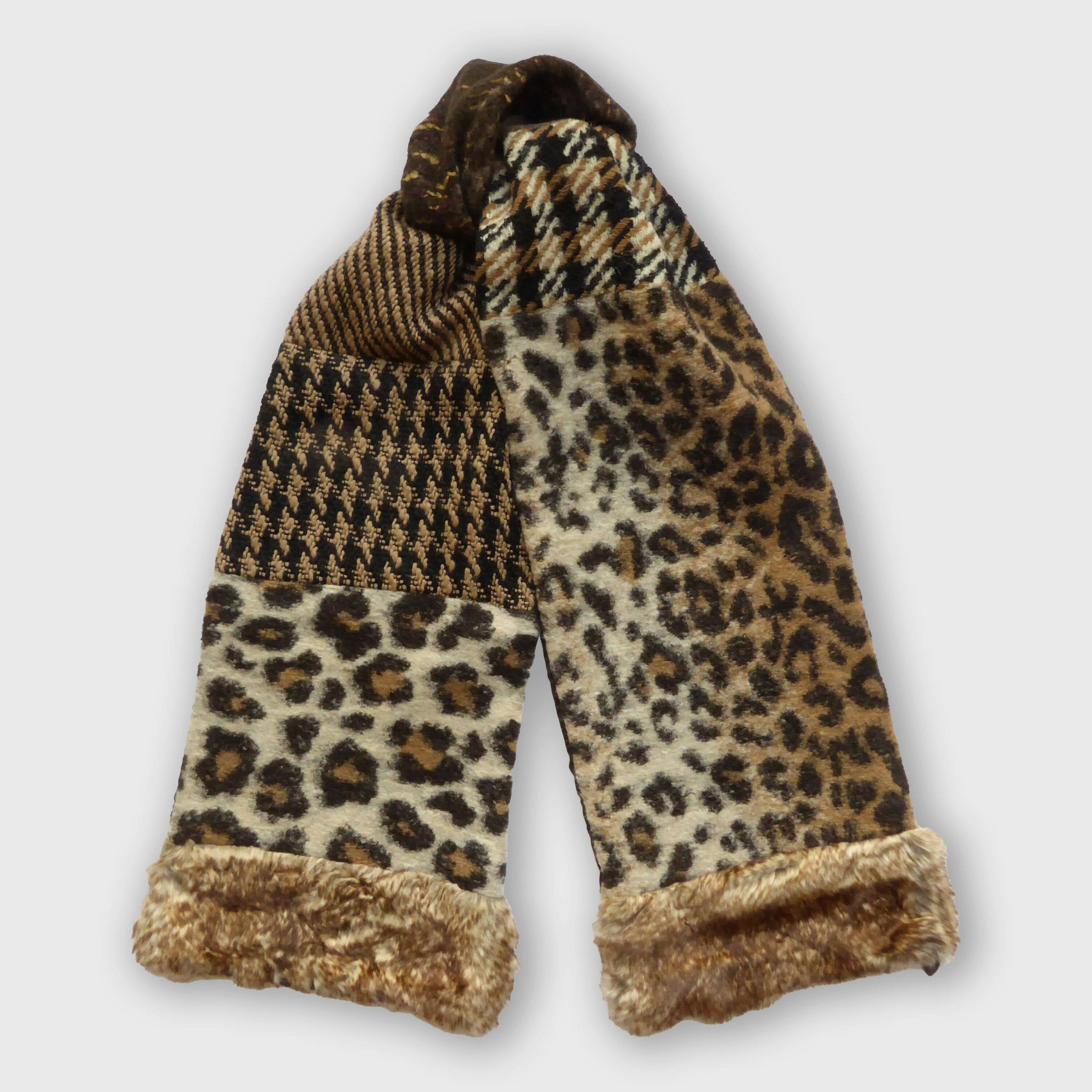 Écharpe hivernale femme Panthère | EMPREINTES Paris