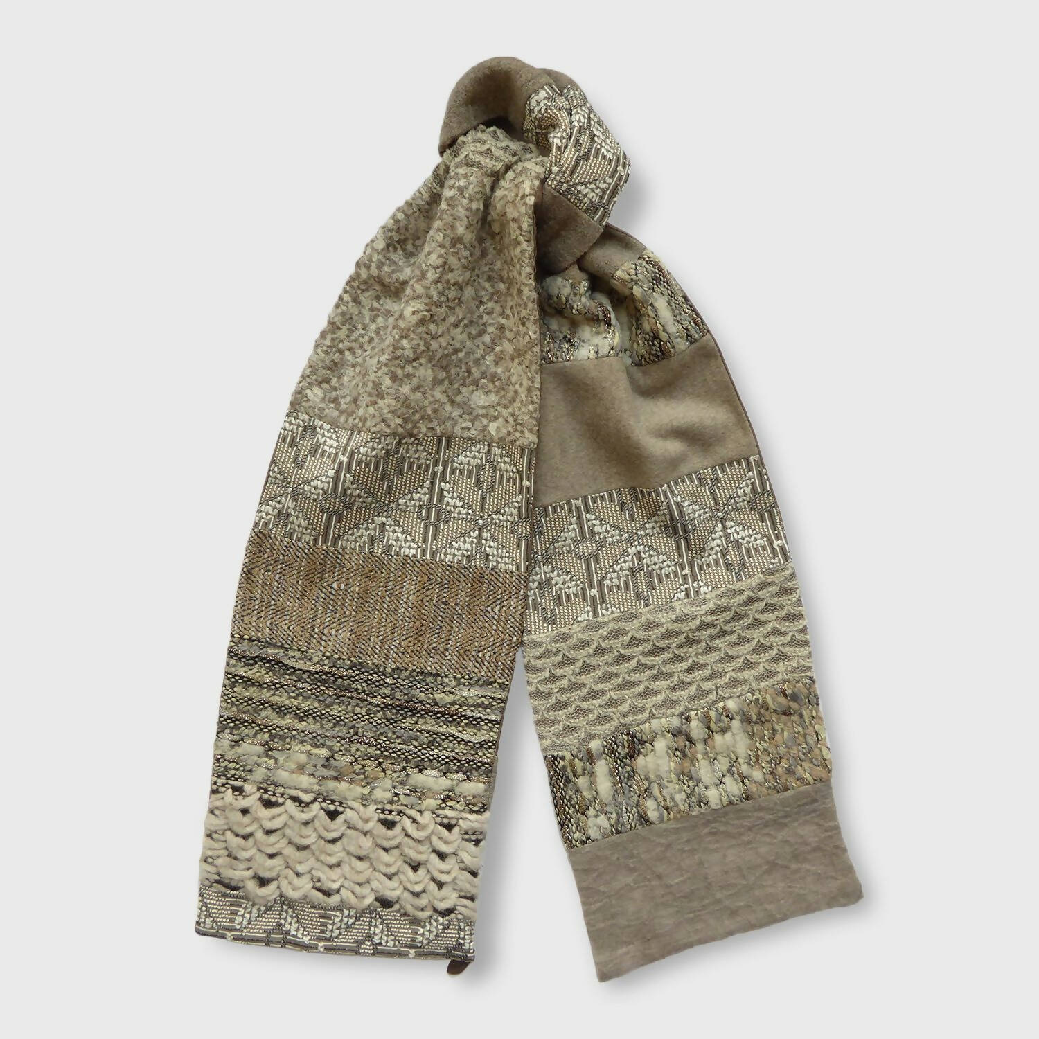 Écharpe hivernale - Sable | EMPREINTES Paris