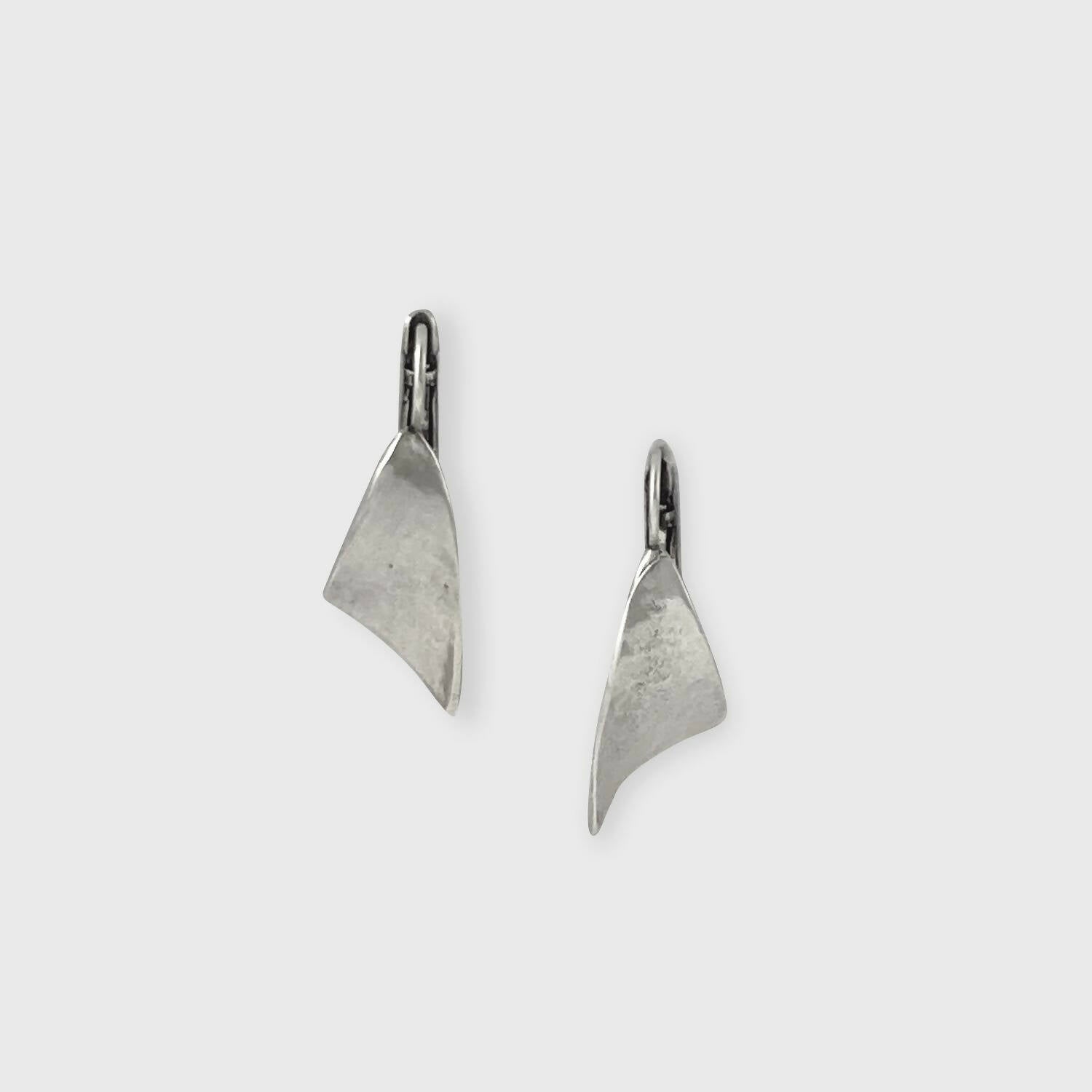 Boucles d’oreilles en étain Argenté 29 | EMPREINTES Paris