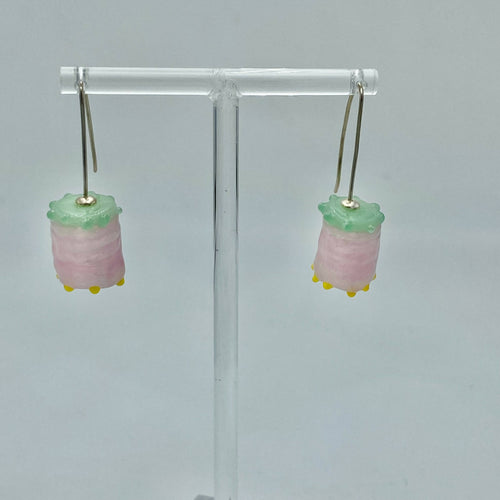 Boucles d'oreilles Corolles roses | EMPREINTES Paris - EMPREINTES Paris