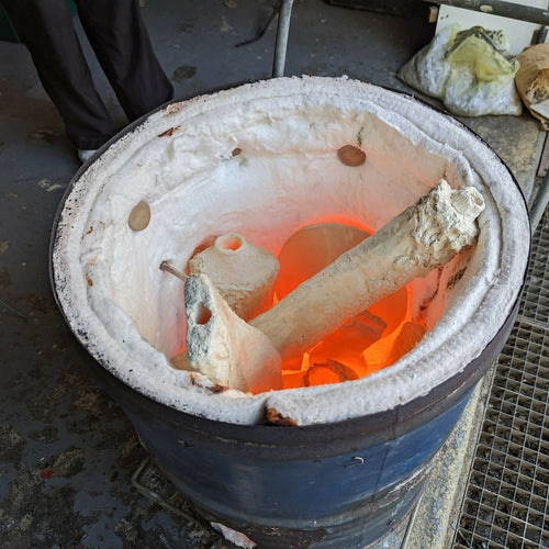 Sculpture raku Warm | EMPREINTES Paris - EMPREINTES Paris