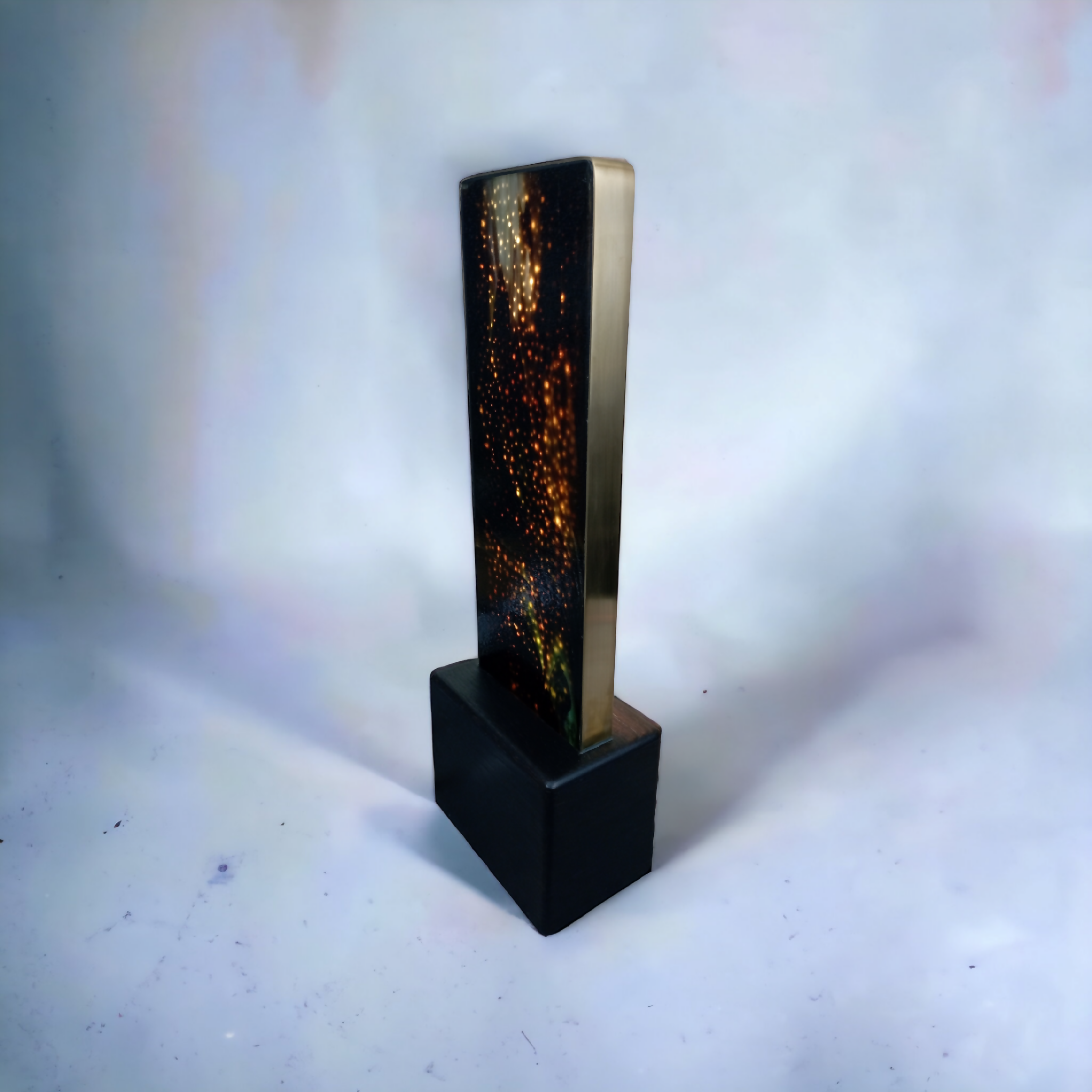 Sculpture lumineuse Nebula Mod 1 -Verre vert - Art visuel - | EMPREINTES Paris | EMPREINTES Paris