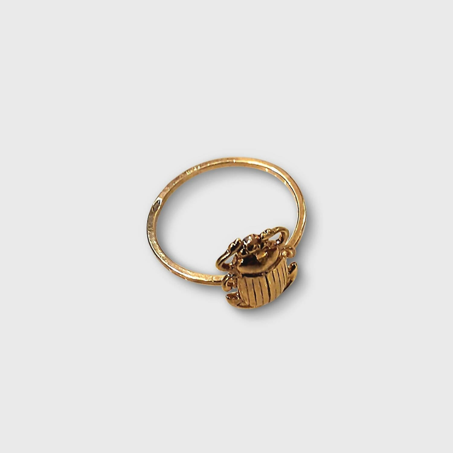 Bague Scarabée équilibre plaqué or | EMPREINTES Paris