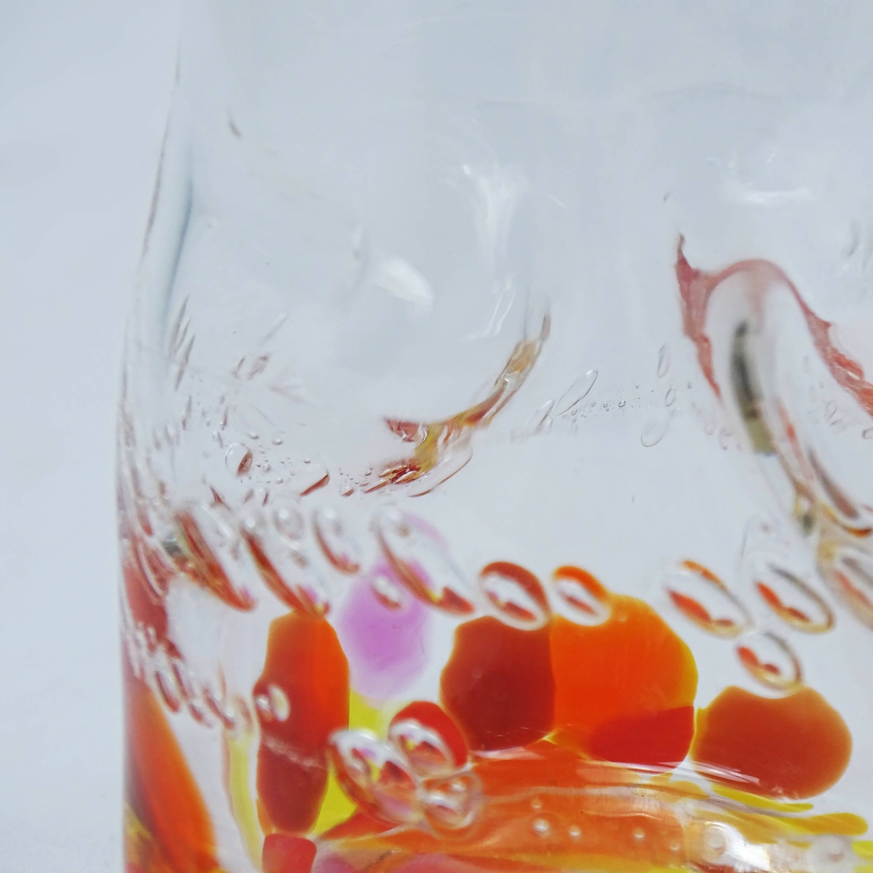 Verre cabossé orange | EMPREINTES Paris