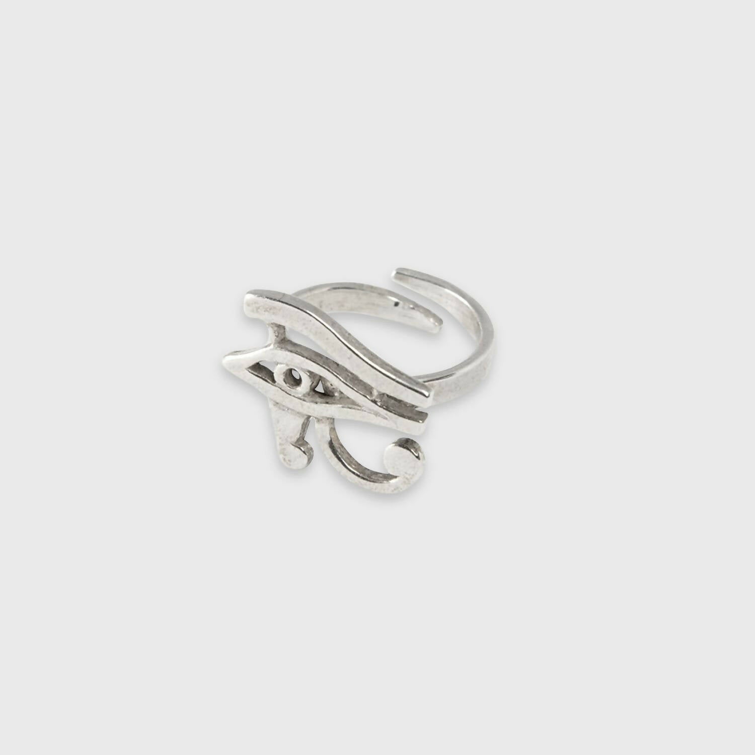 Bague oeil d Horus en argent massif EMPREINTES Paris