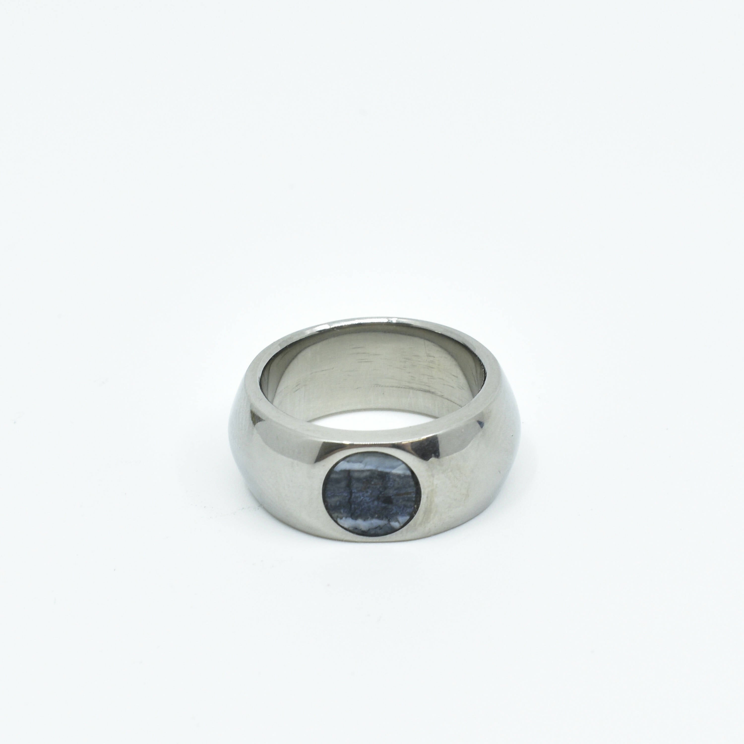 Bague titane et Molaire de Mammouth | EMPREINTES Paris