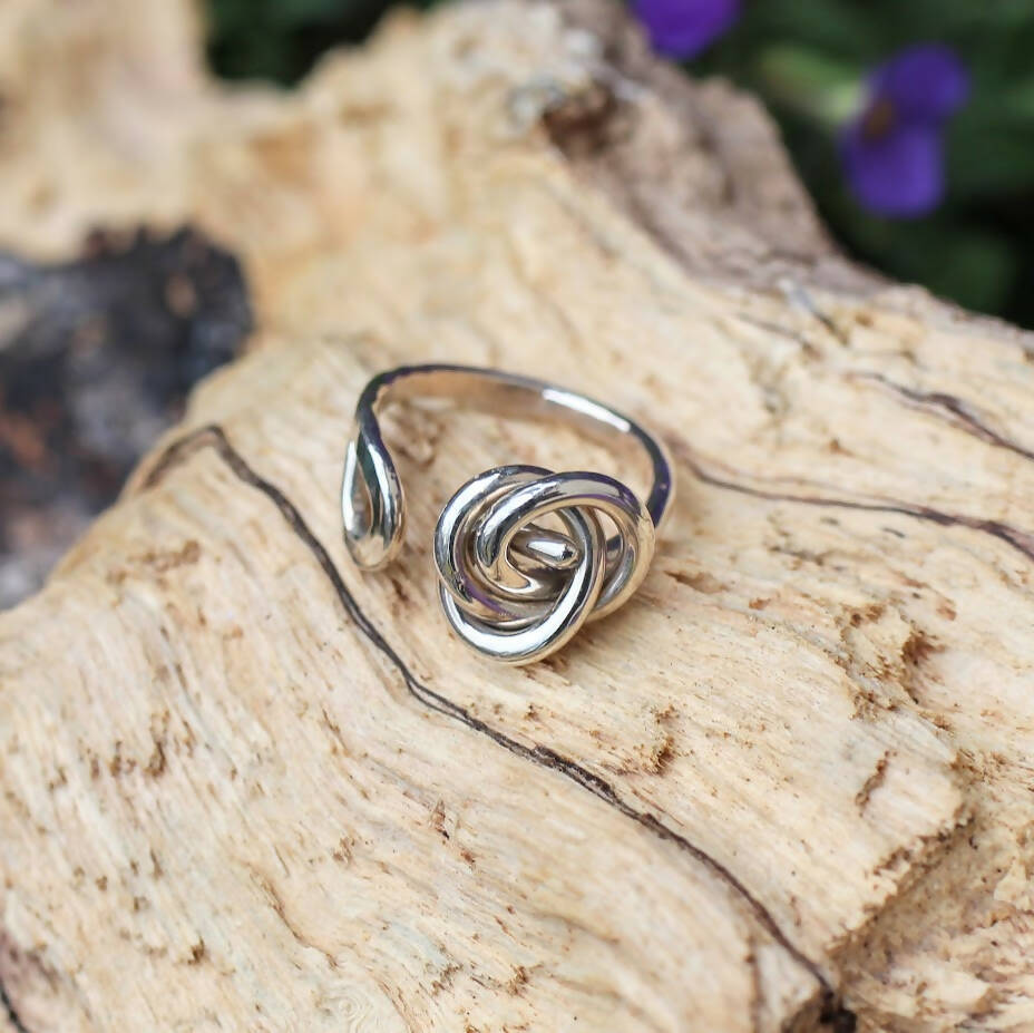 Bague Noeud en argent. | EMPREINTES Paris