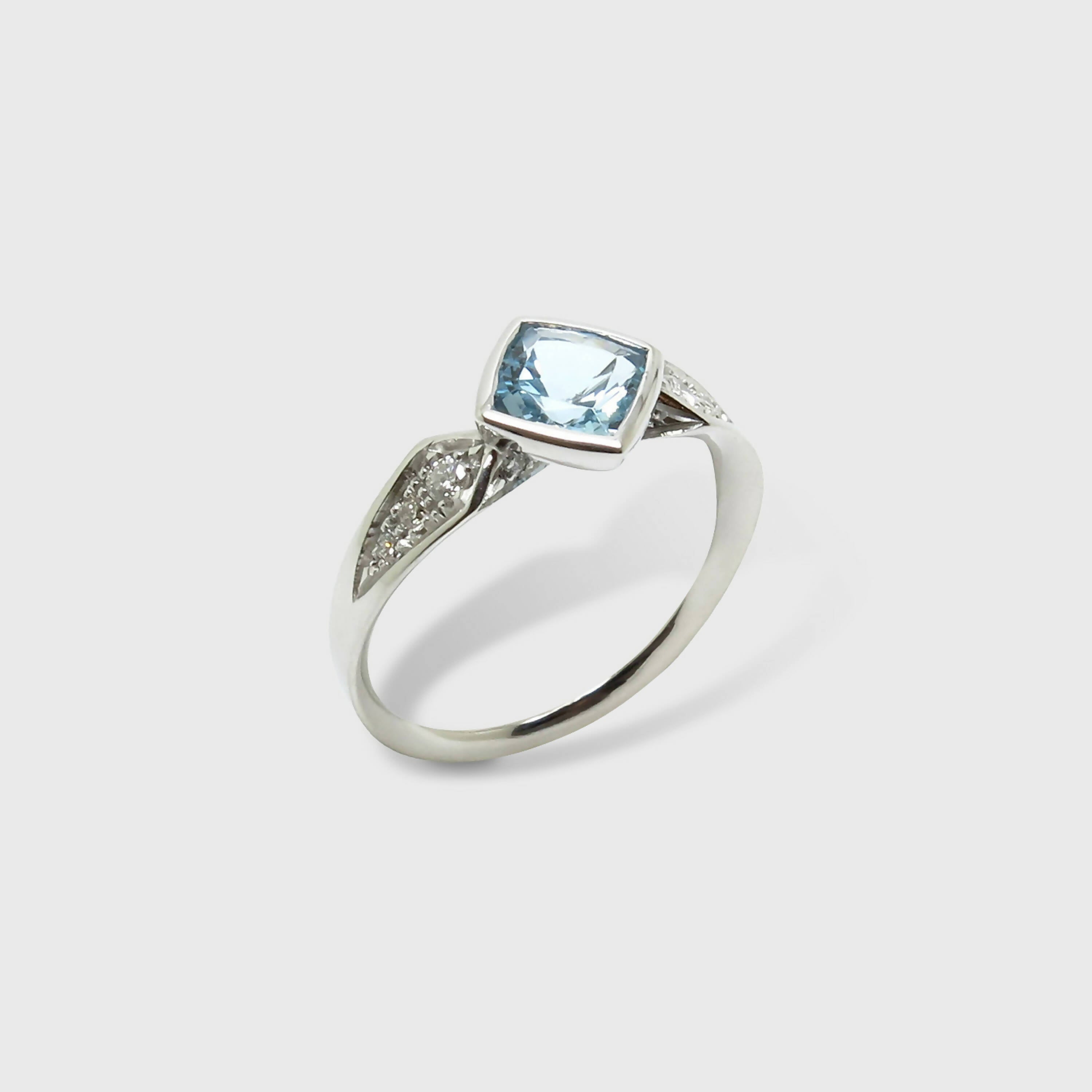 Bague Face à Face Coussin | EMPREINTES Paris